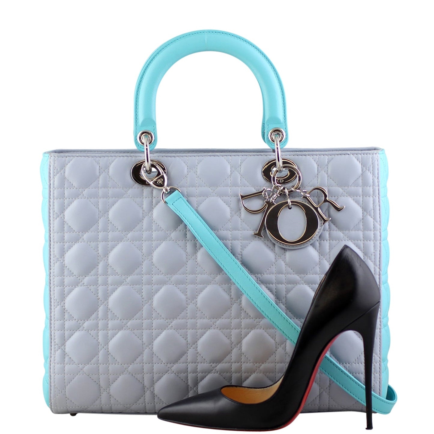 Lady Dior Bi-Colour Large