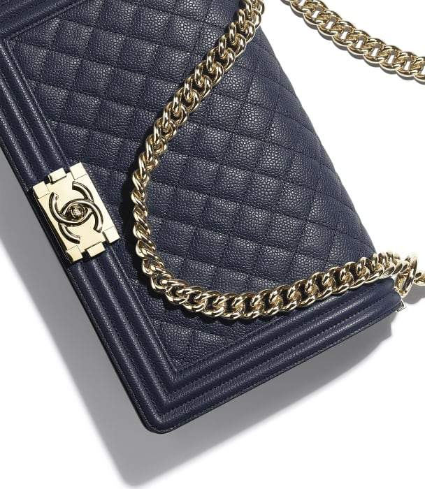 Chanel Boy Medium Handbag Black