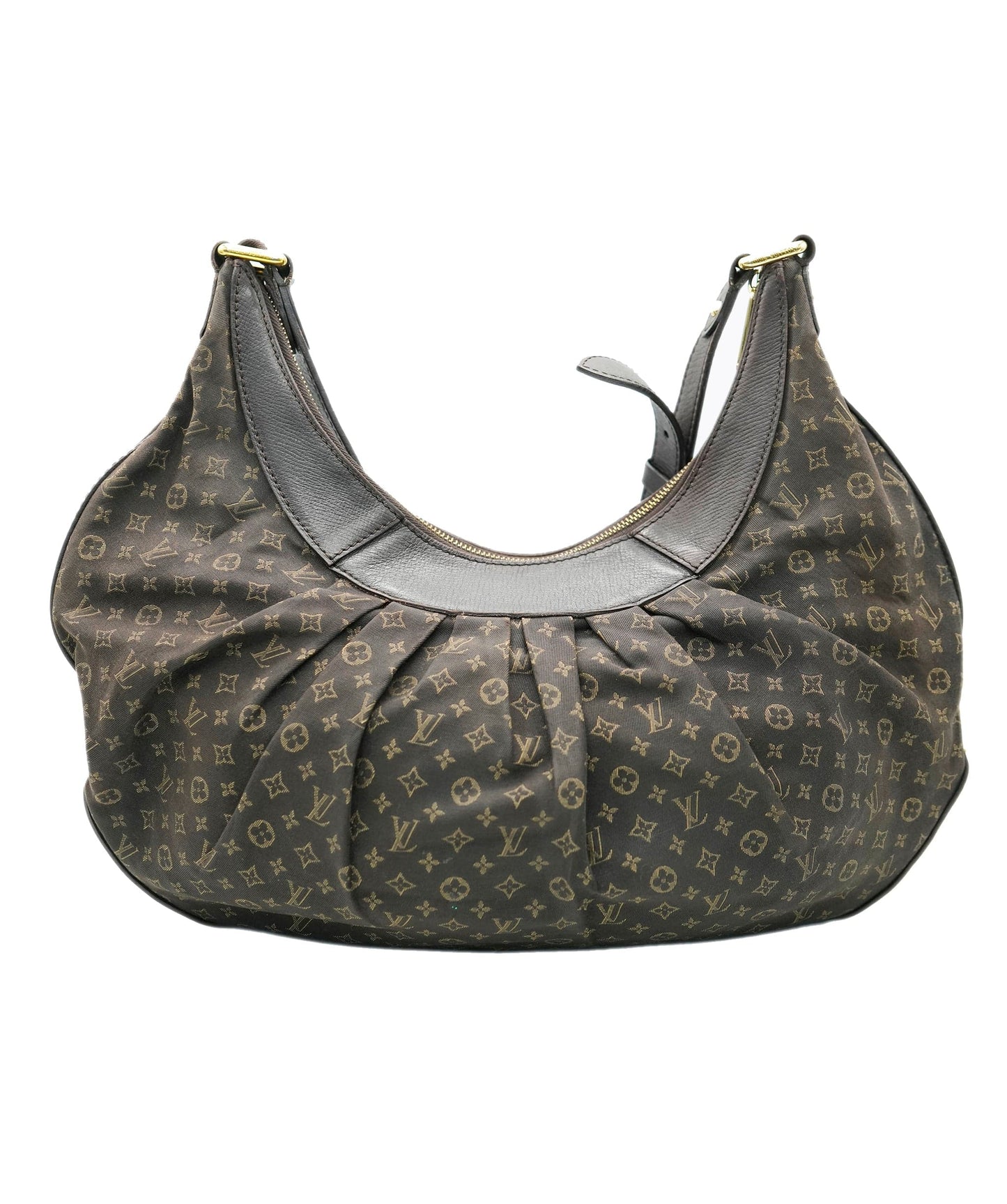 Louis Vuitton 2011 Brown Mini Lin Monogram Rhapsody MM Shoulder Bag DBXS2403