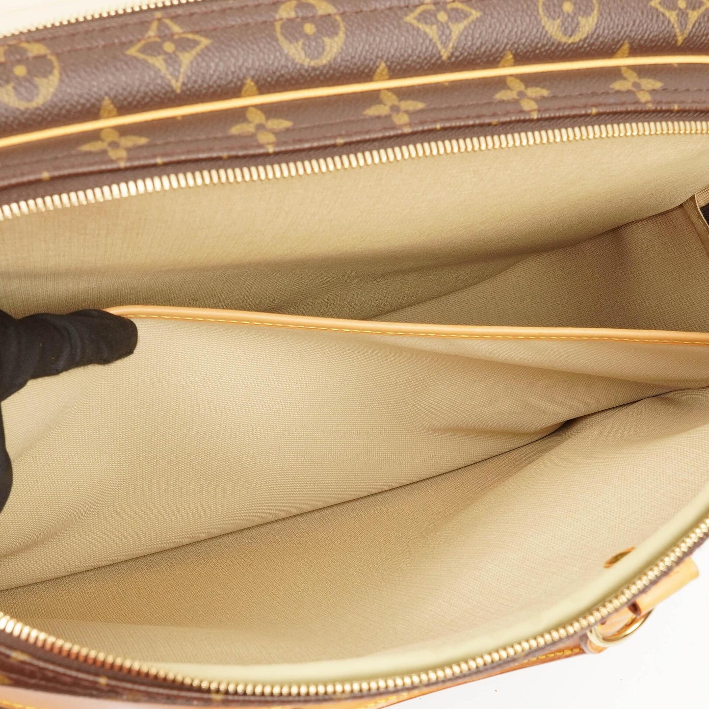 Louis Vuitton Alize 45 Monogram Coated Canvas Travel Bag, 2002