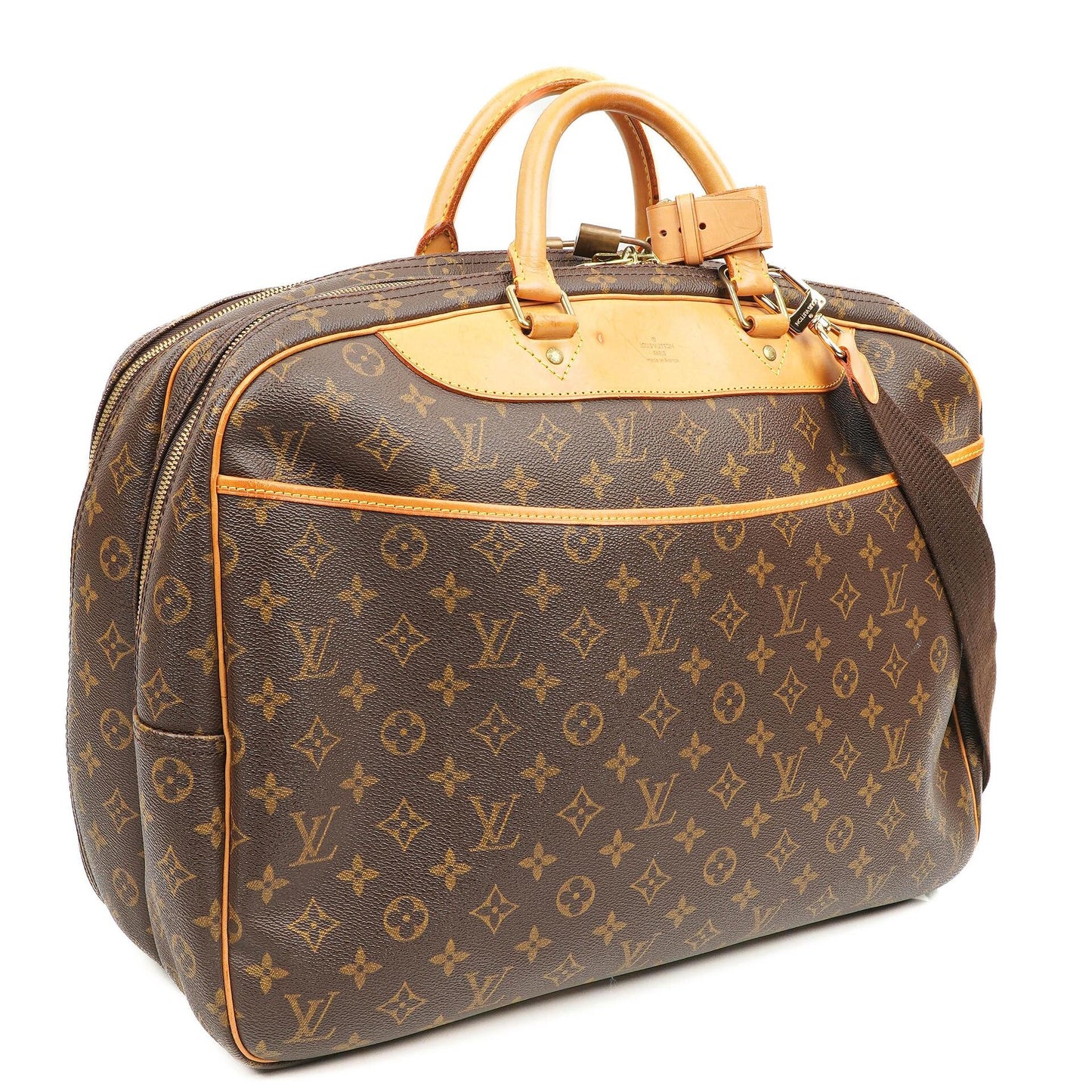 Louis Vuitton Alize 45 Monogram Coated Canvas Travel Bag, 2002
