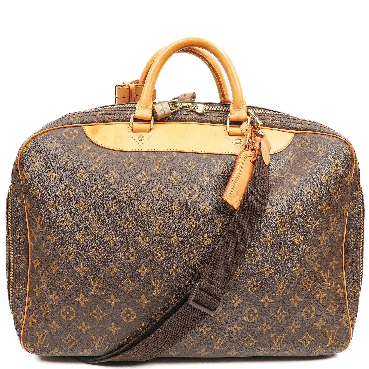 Louis Vuitton Alize 45 Monogram Coated Canvas Travel Bag, 2002