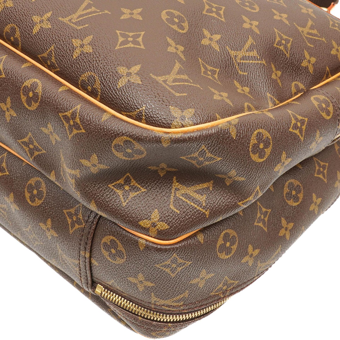 Louis Vuitton Alize 45 Monogram Coated Canvas Travel Bag, 2002