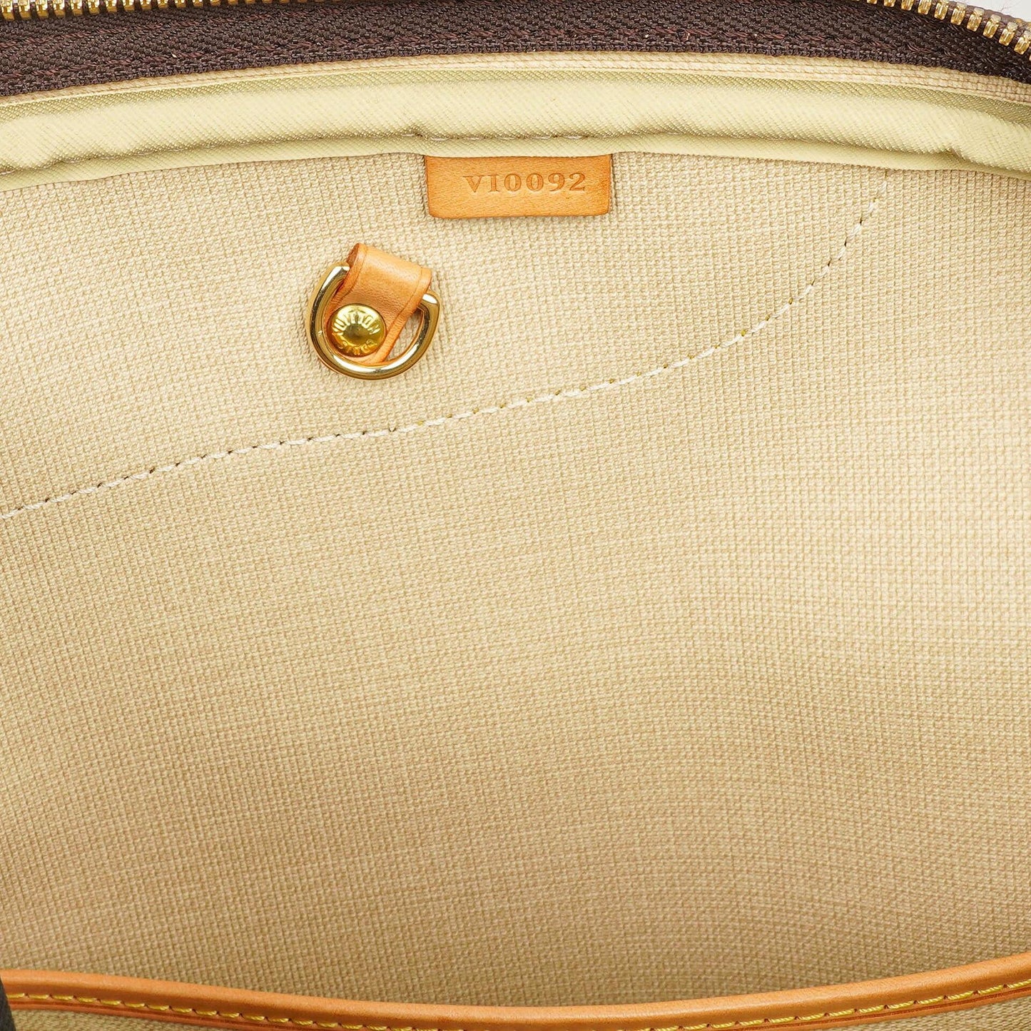 Louis Vuitton Alize 45 Monogram Coated Canvas Travel Bag, 2002