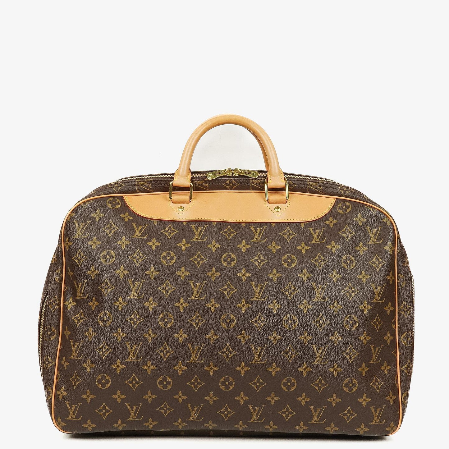 Louis Vuitton Alize 45 Two Compartments Monogram Canvas Travel Bag