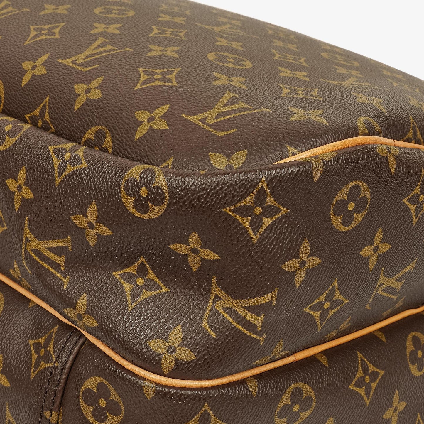 Louis Vuitton Alize 45 Two Compartments Monogram Canvas Travel Bag