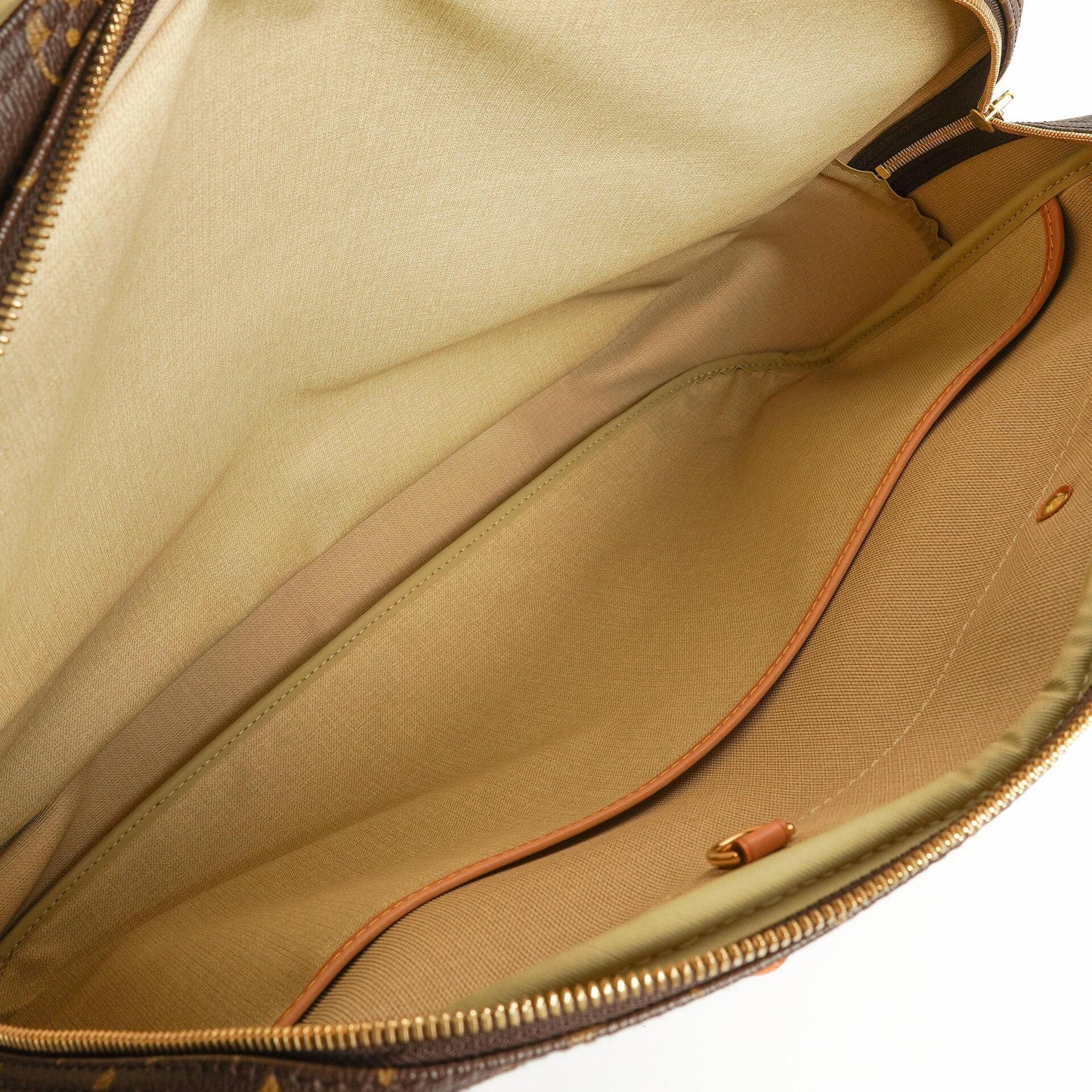 Louis Vuitton Alize 45 Two Compartments Monogram Canvas Travel Bag