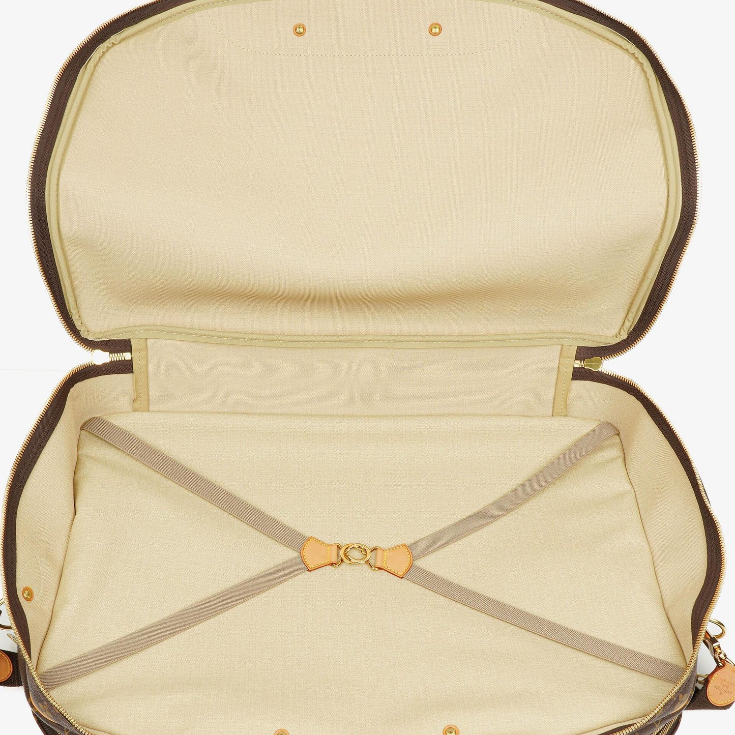 Louis Vuitton Alize 55 Monogram Coated Canvas Travel Bag