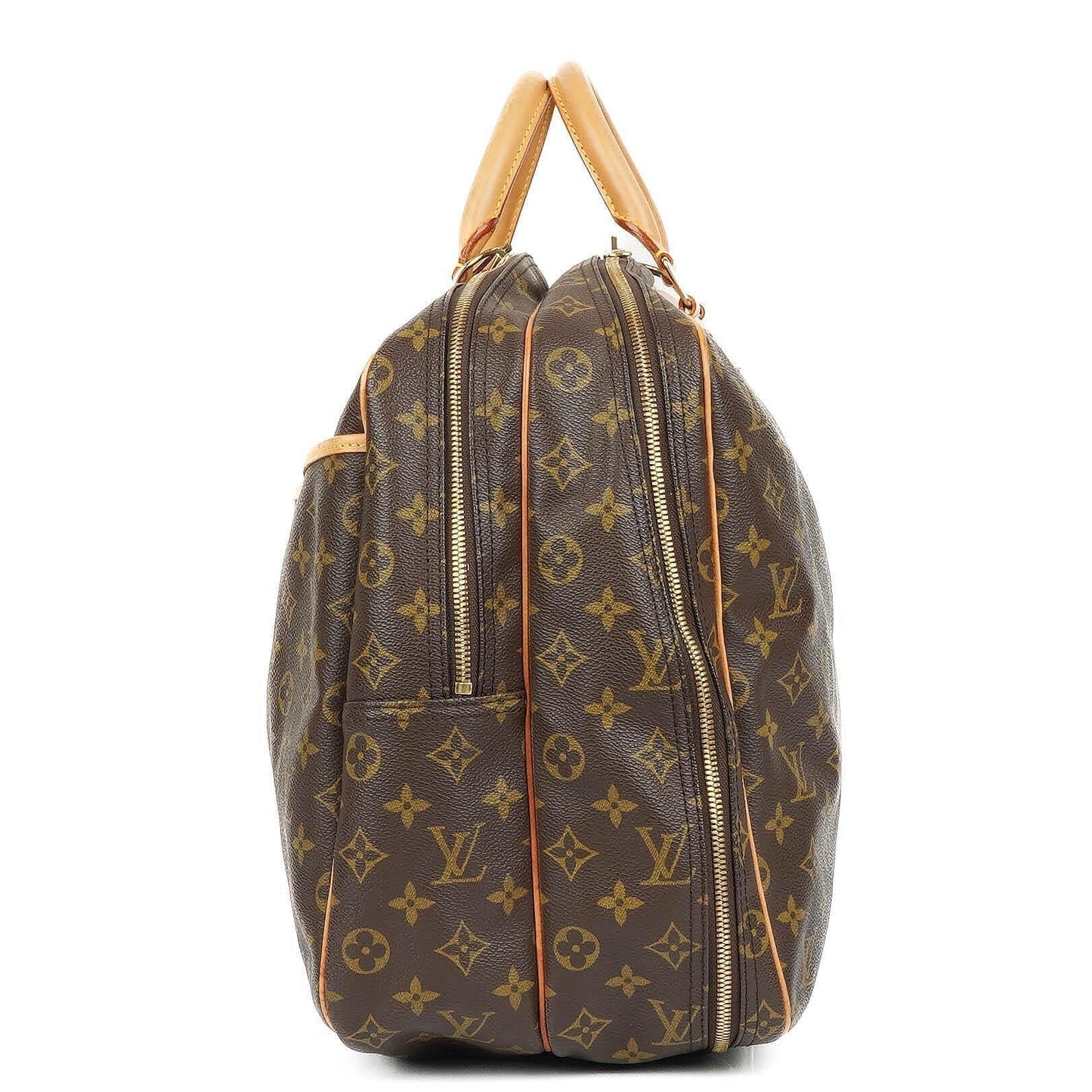 Louis Vuitton Alize Monogram Coated Canvas Travel Bag