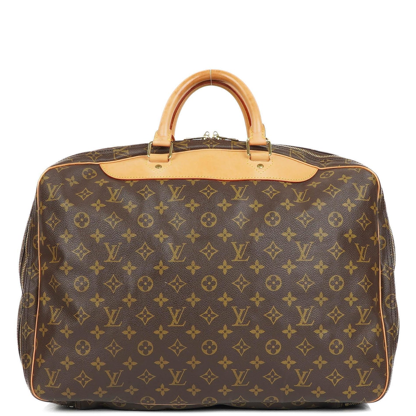 Louis Vuitton Alize Monogram Coated Canvas Travel Bag