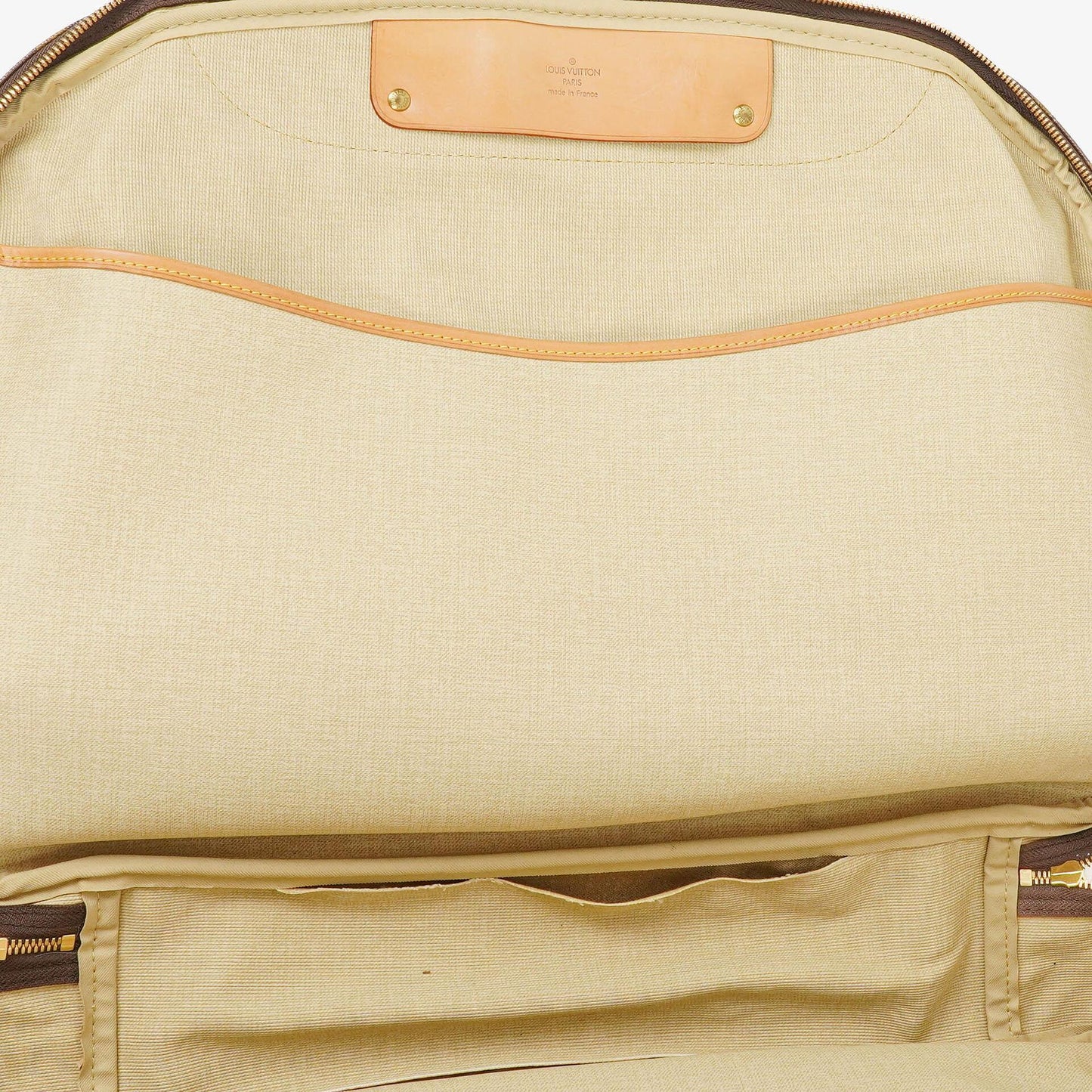 Louis Vuitton Alize Monogram Coated Canvas Travel Bag