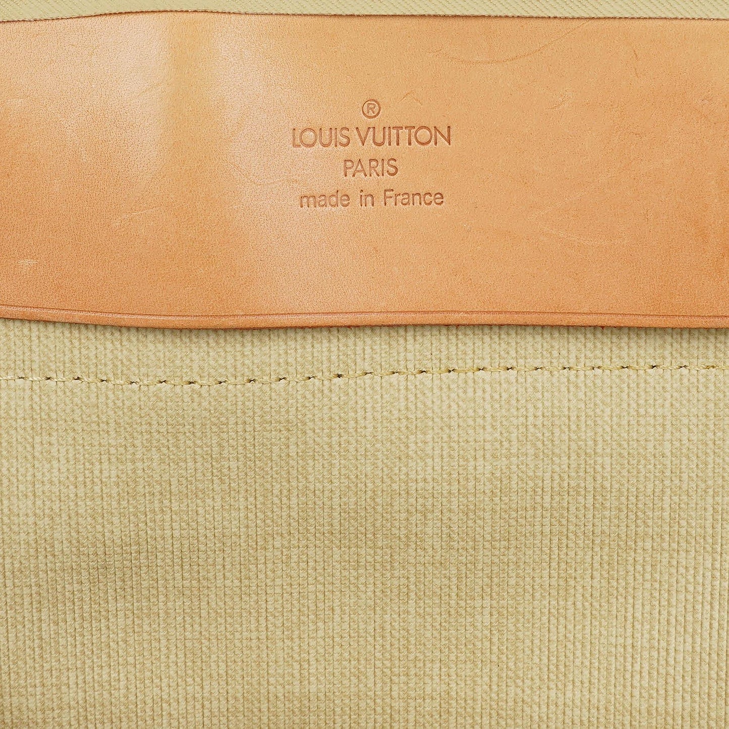 Louis Vuitton Alize Monogram Coated Canvas Travel Bag