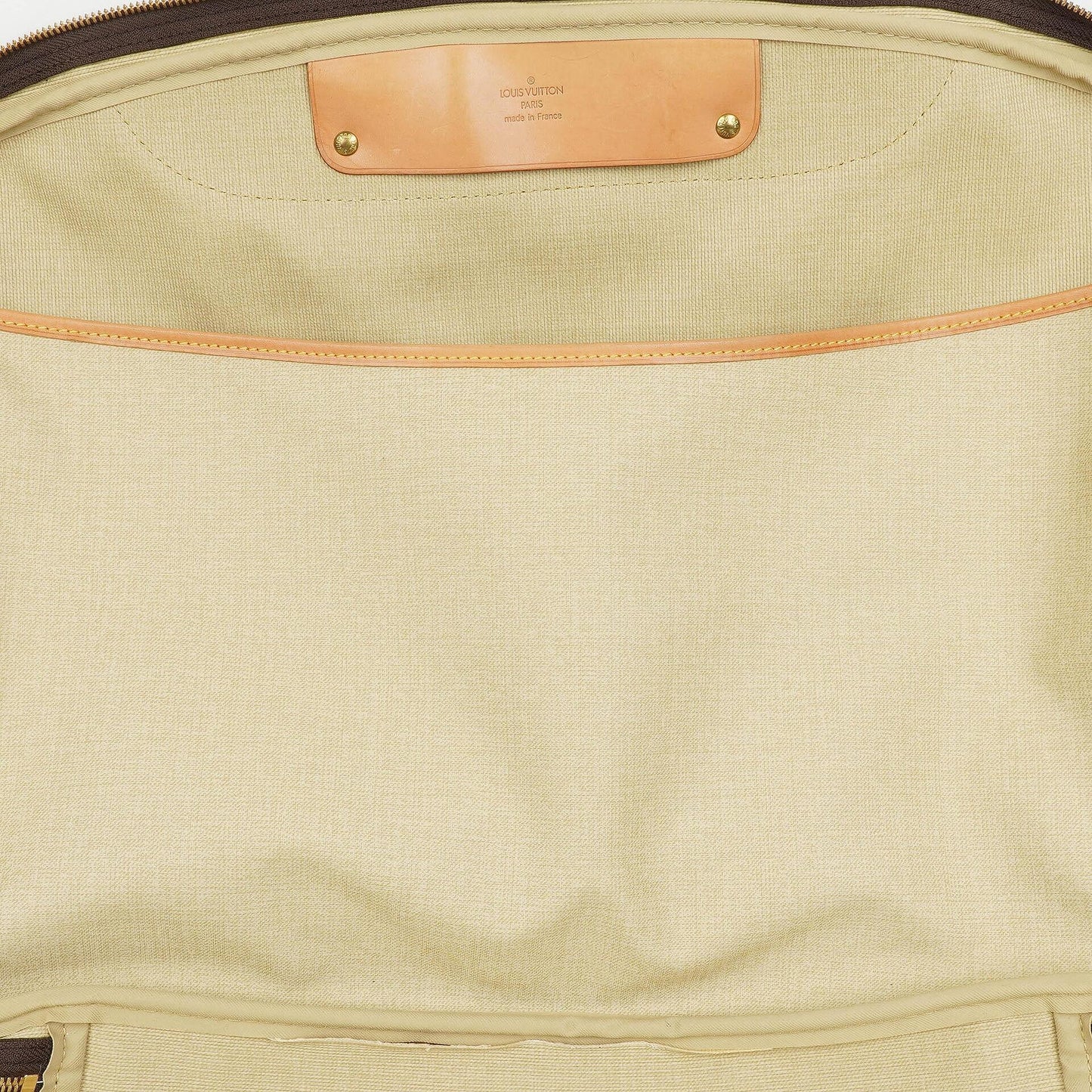 Louis Vuitton Alize Monogram Coated Canvas Travel Bag