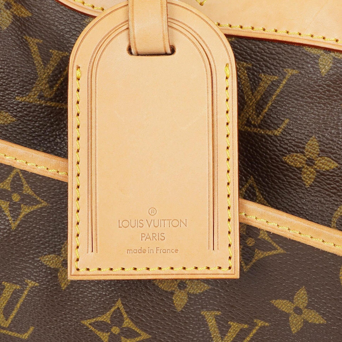 Louis Vuitton Alize Monogram Coated Canvas Travel Bag