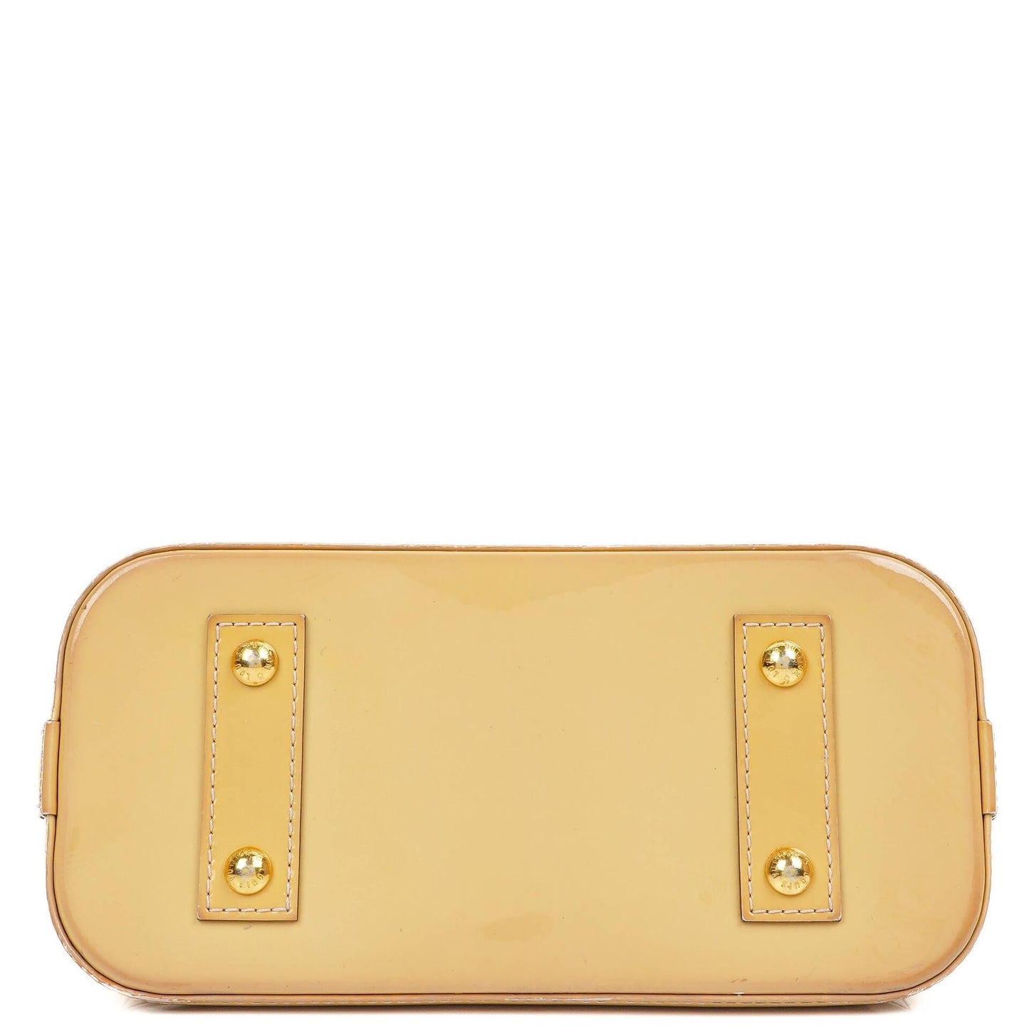 Louis Vuitton Alma BB Beige Monogram Vernis Leather Handbag, 2013