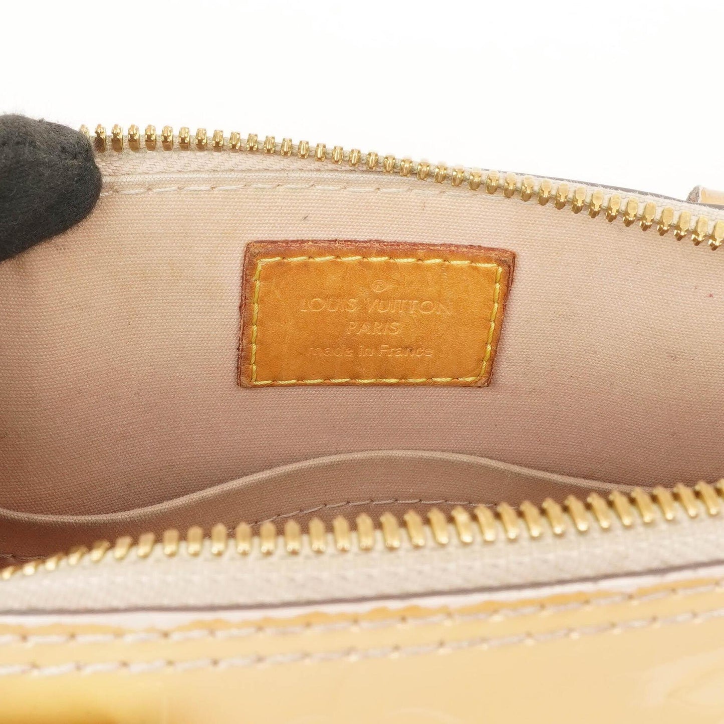 Louis Vuitton Alma BB Beige Monogram Vernis Leather Handbag, 2013