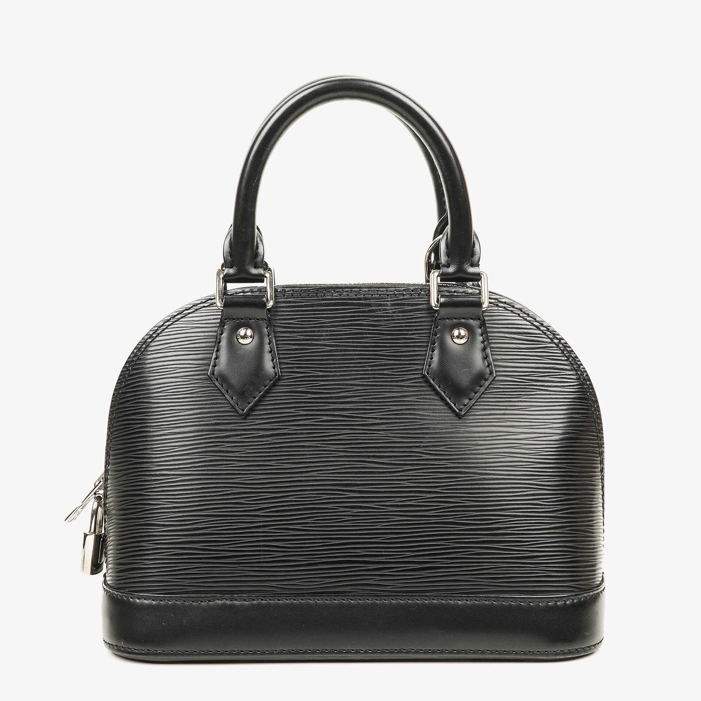 Louis Vuitton Alma BB Black EPI Leather Handbag
