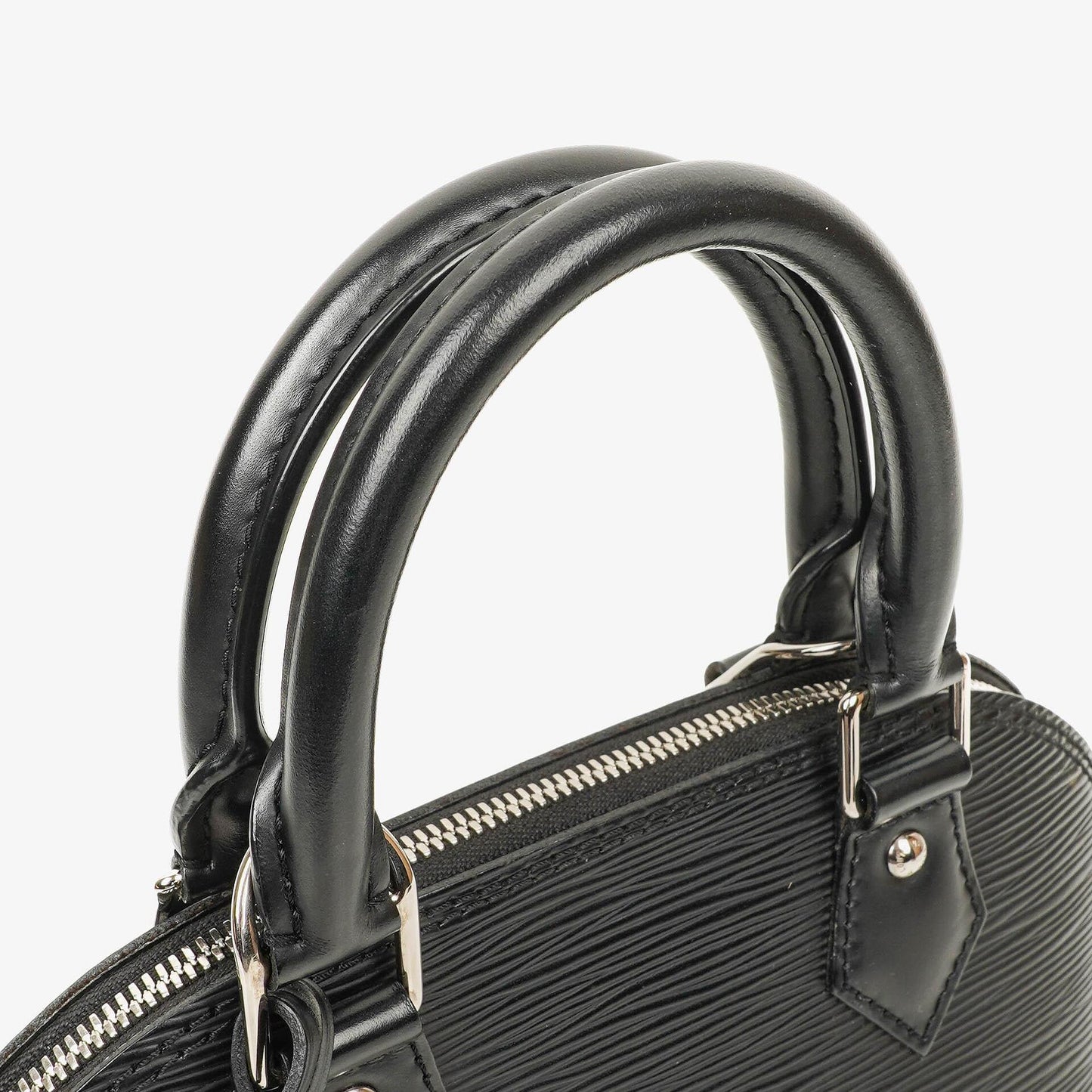 Louis Vuitton Alma BB Black EPI Leather Handbag