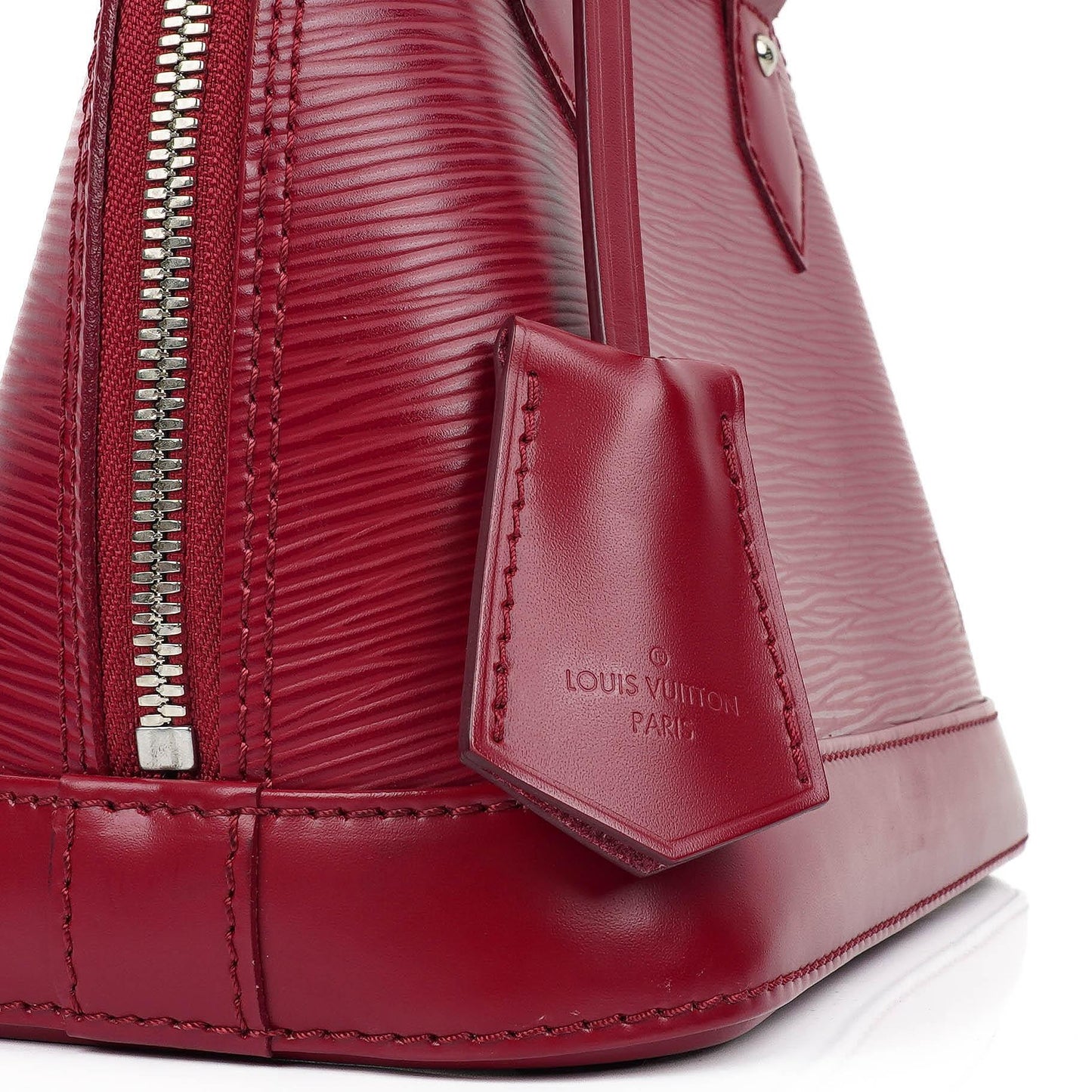 Louis Vuitton Alma BB Fuchsia EPI Leather Handbag