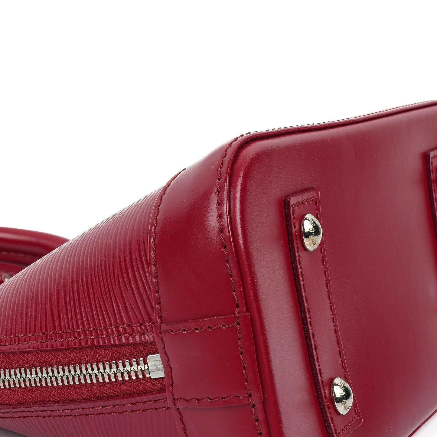 Louis Vuitton Alma BB Fuchsia EPI Leather Handbag