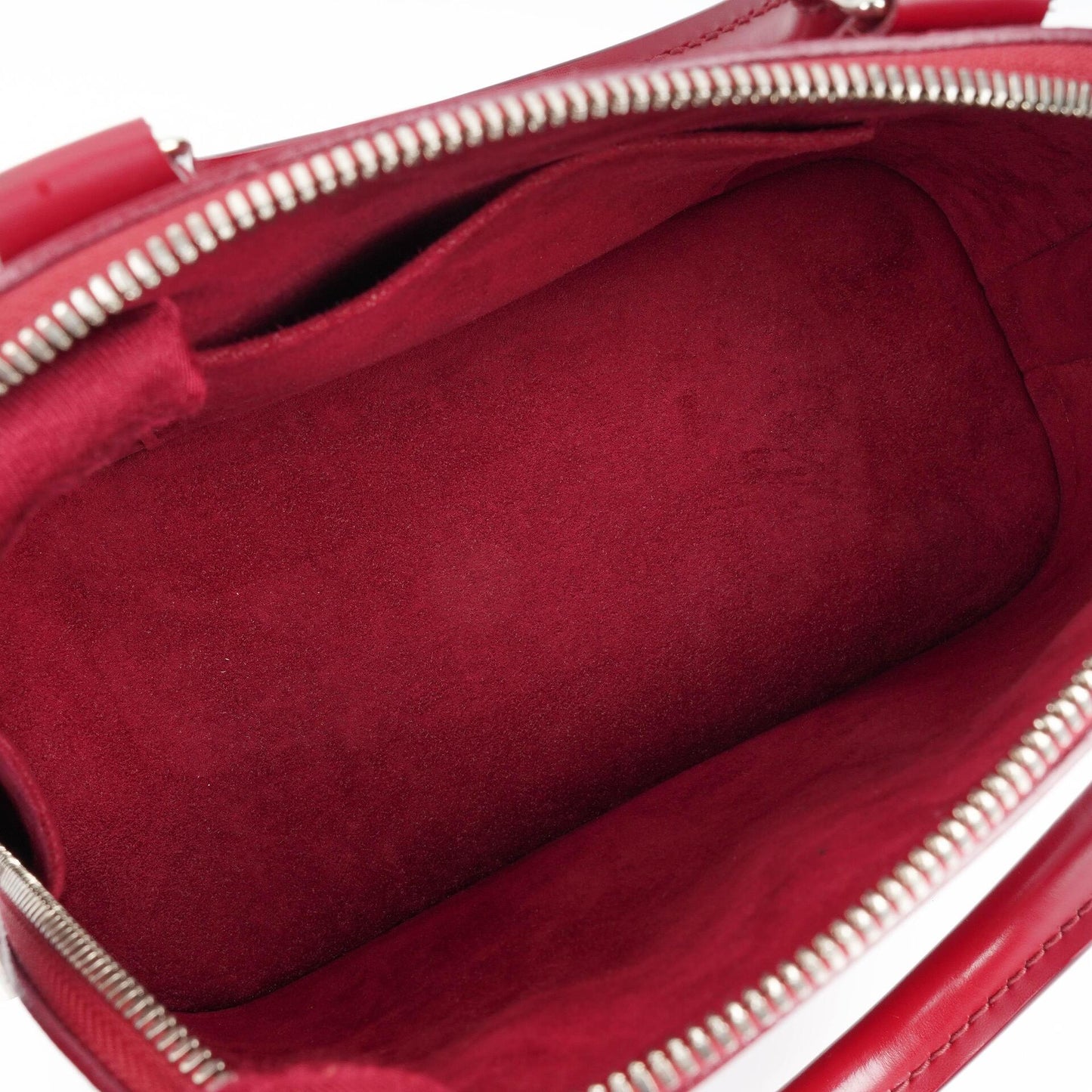Louis Vuitton Alma BB Fuchsia EPI Leather Handbag