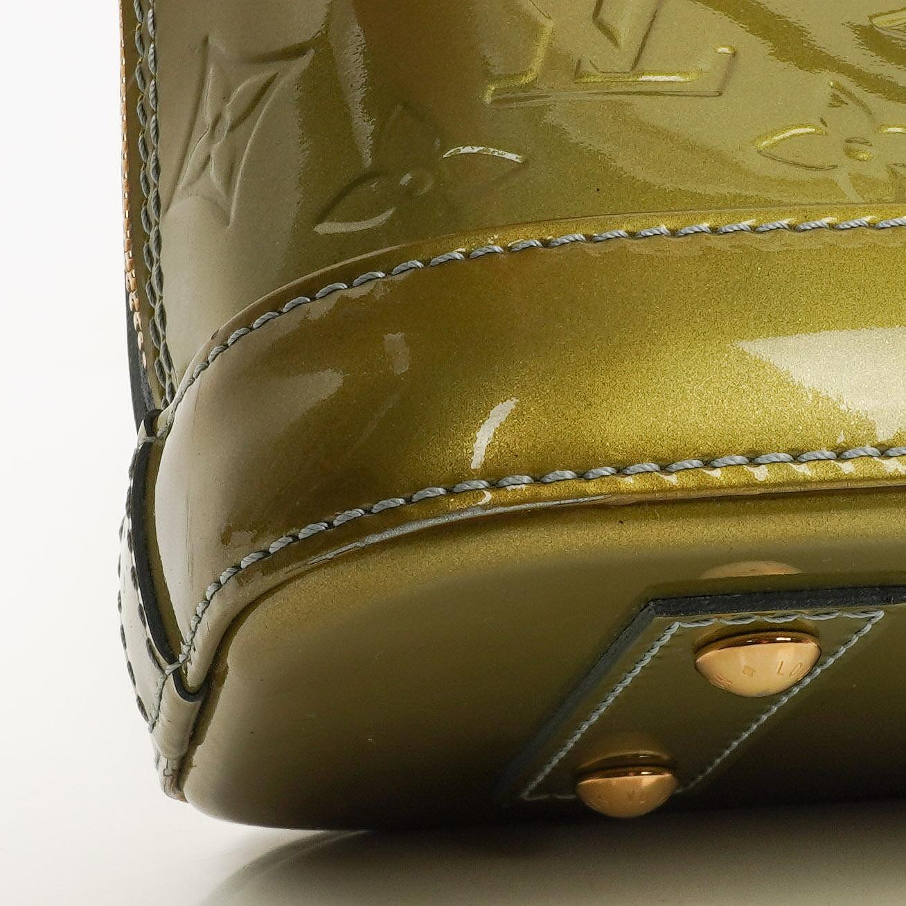 Louis Vuitton Alma BB Givre Monogram Vernis Leather Bag, 2011
