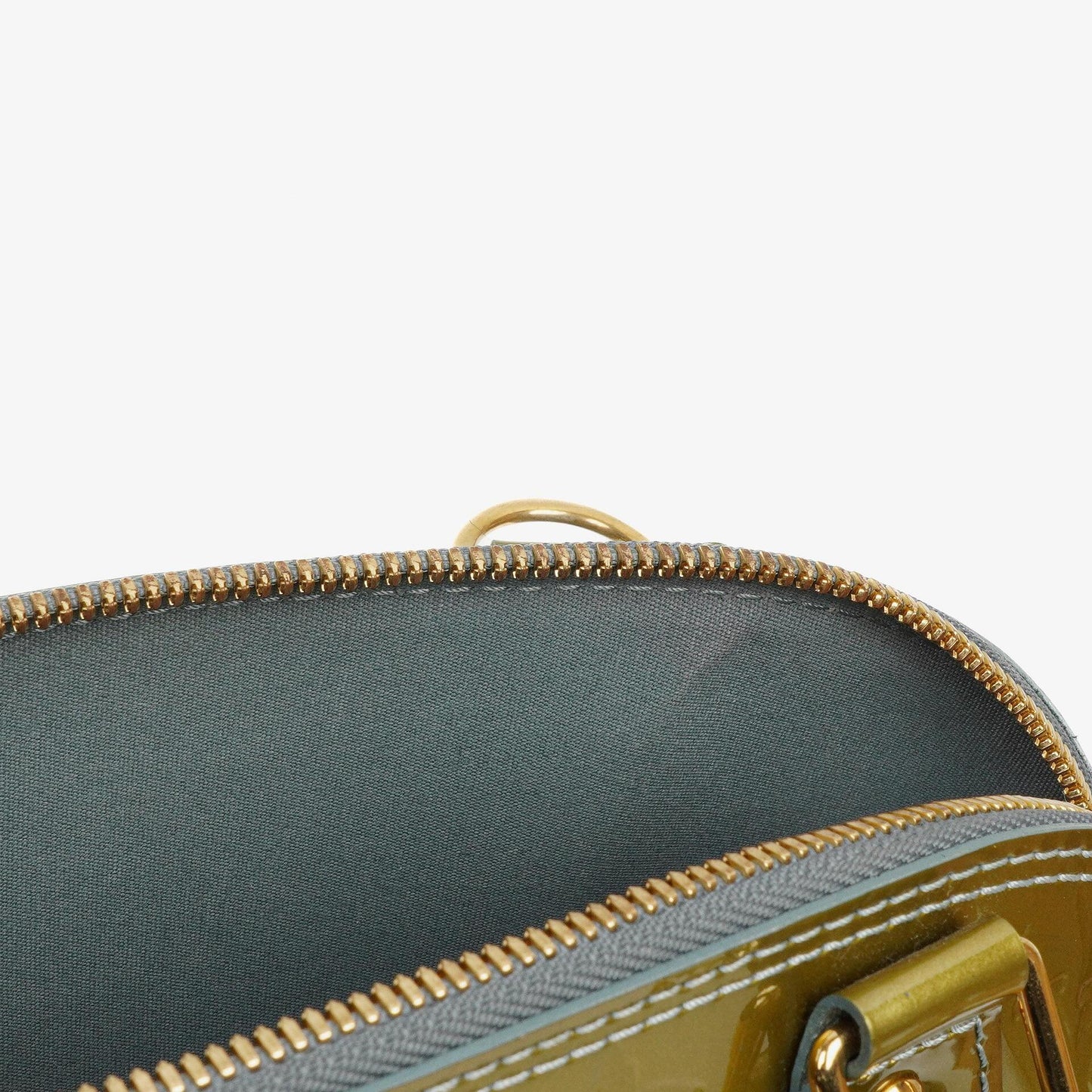 Louis Vuitton Alma BB Givre Monogram Vernis Leather Bag, 2011