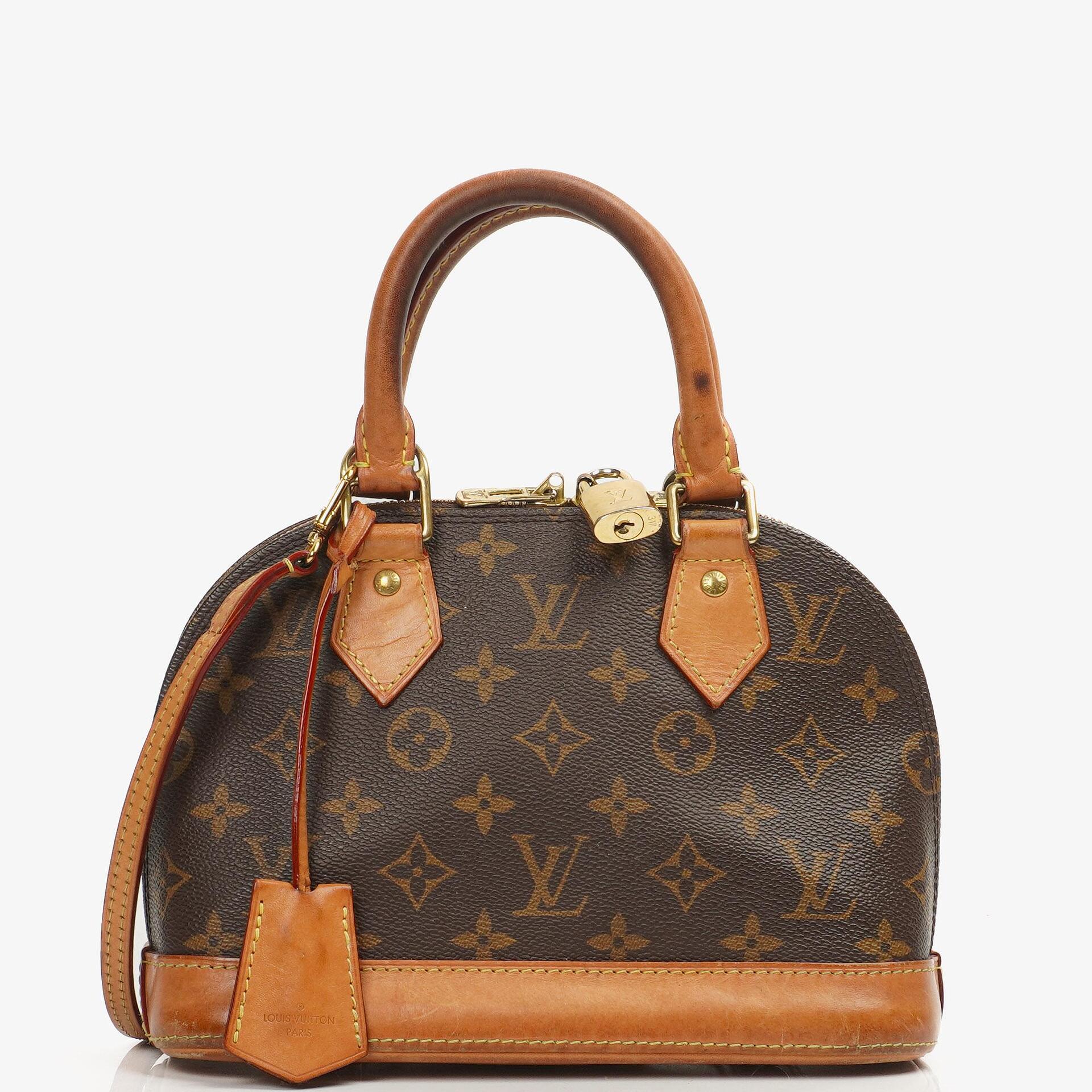 Louis Vuitton Alma BB Monogram Canvas Bag