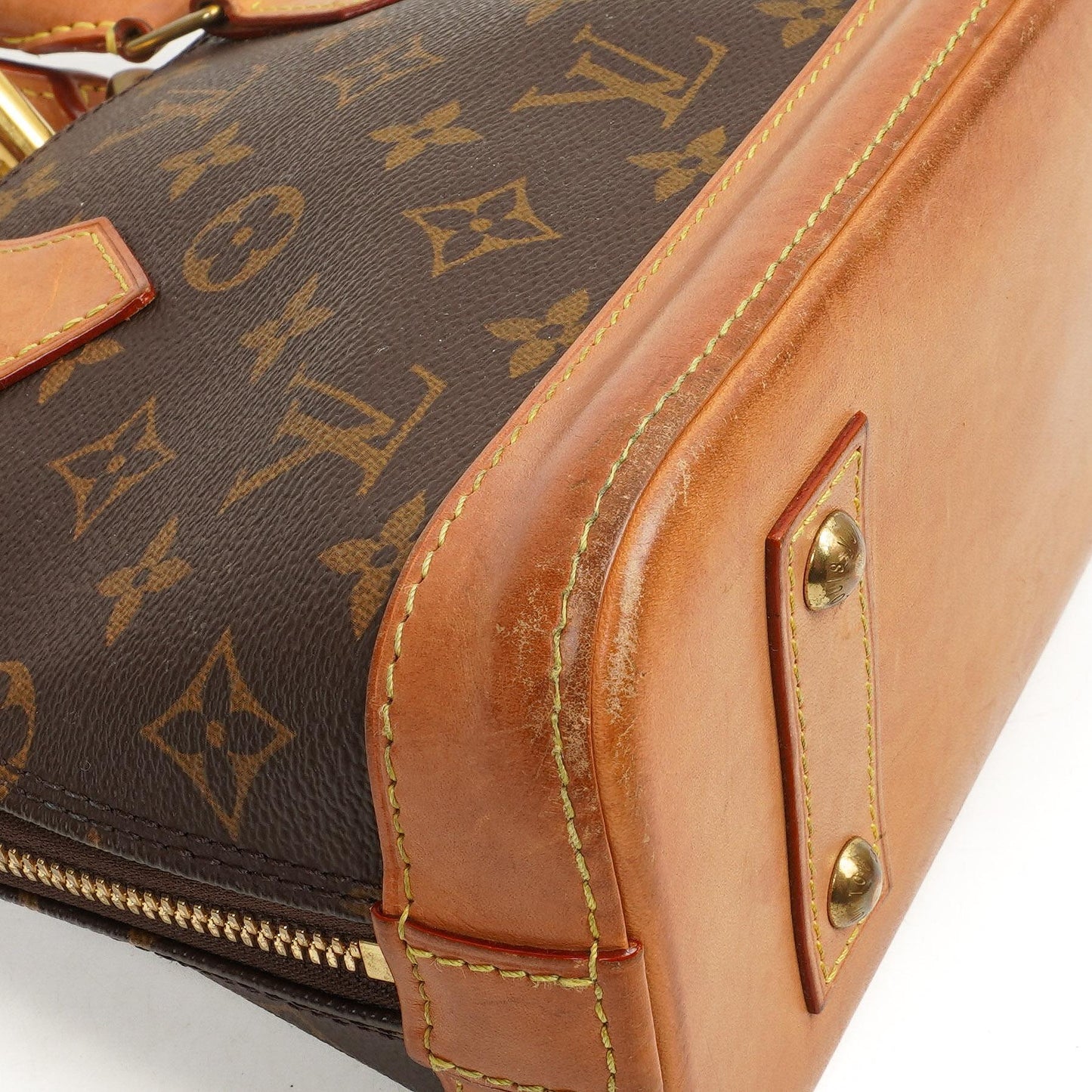 Louis Vuitton Alma BB Monogram Canvas Bag