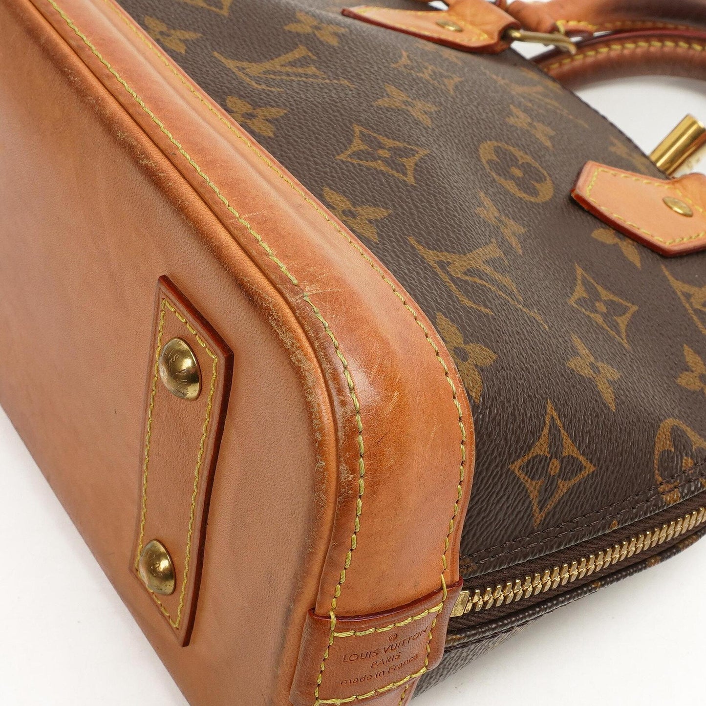 Louis Vuitton Alma BB Monogram Canvas Bag