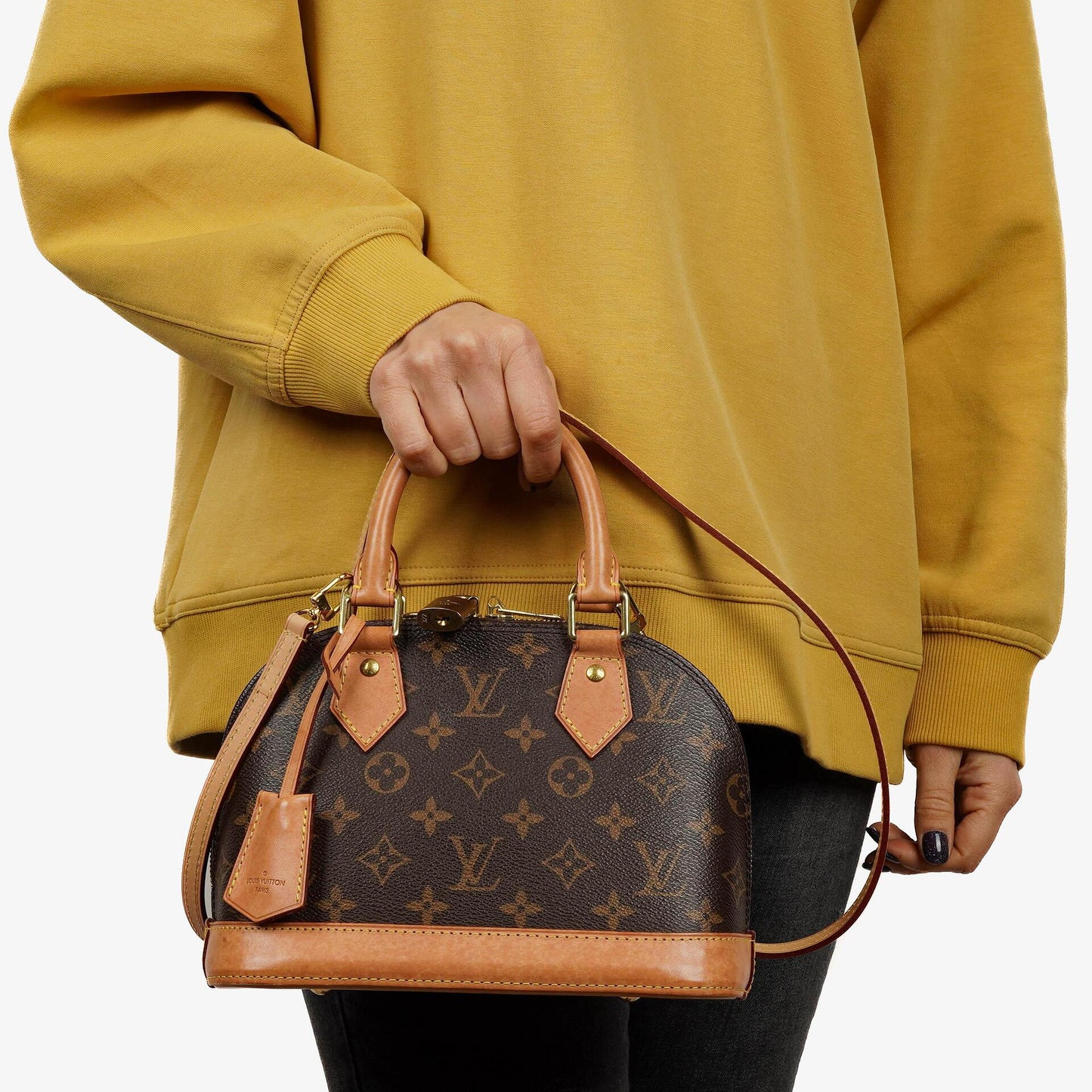 Louis Vuitton Alma BB Monogram Canvas Bag