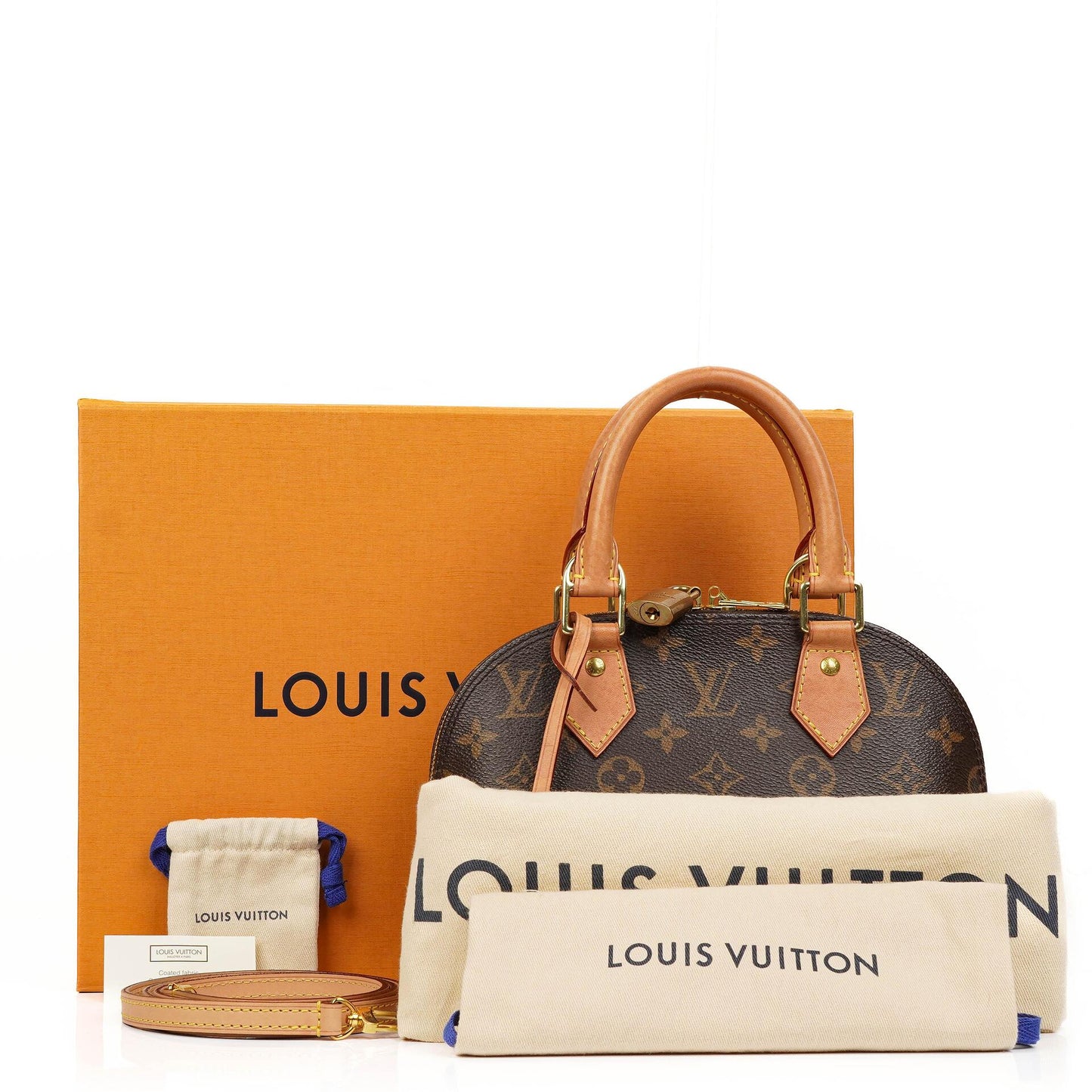 Louis Vuitton Alma BB Monogram Canvas Bag