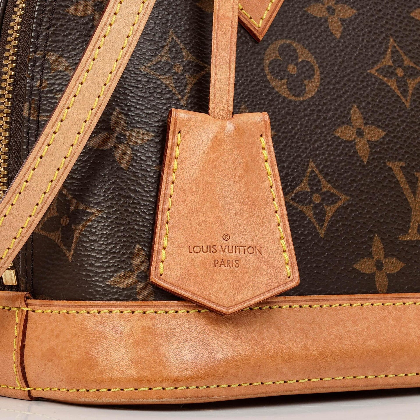 Louis Vuitton Alma BB Monogram Canvas Bag