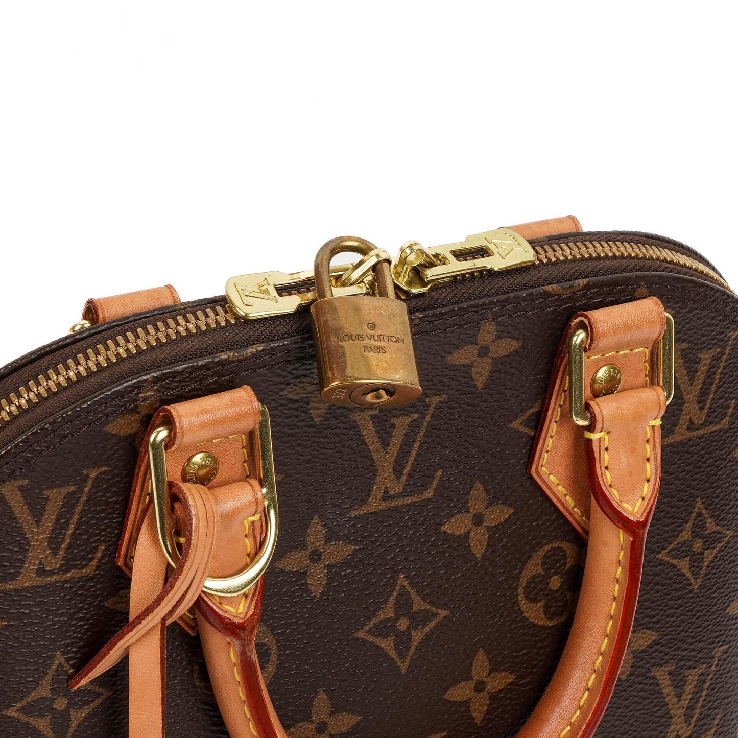 Louis Vuitton Alma BB Monogram Canvas Bag
