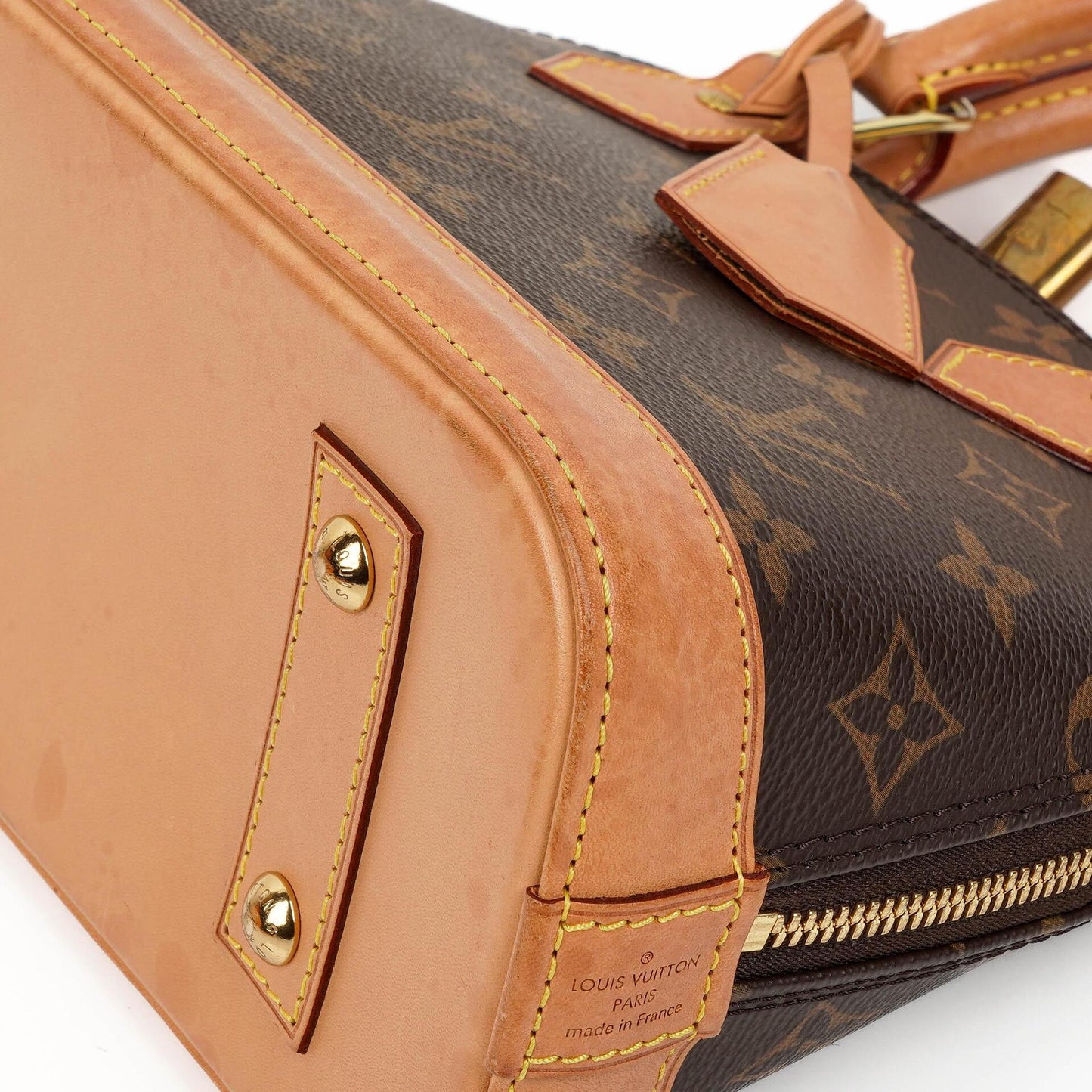 Louis Vuitton Alma BB Monogram Canvas Bag
