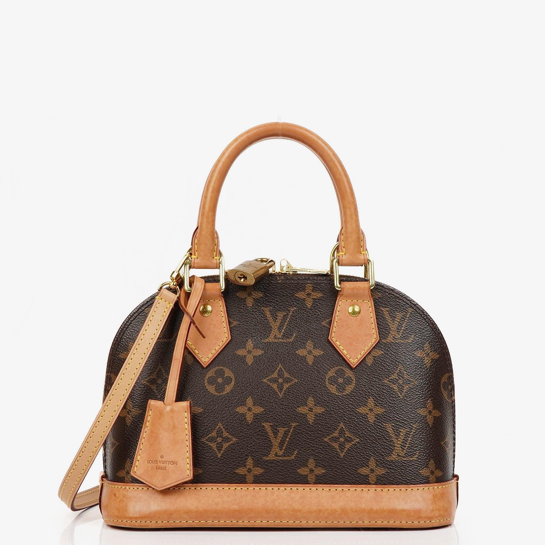 Louis Vuitton Alma BB Monogram Canvas Bag