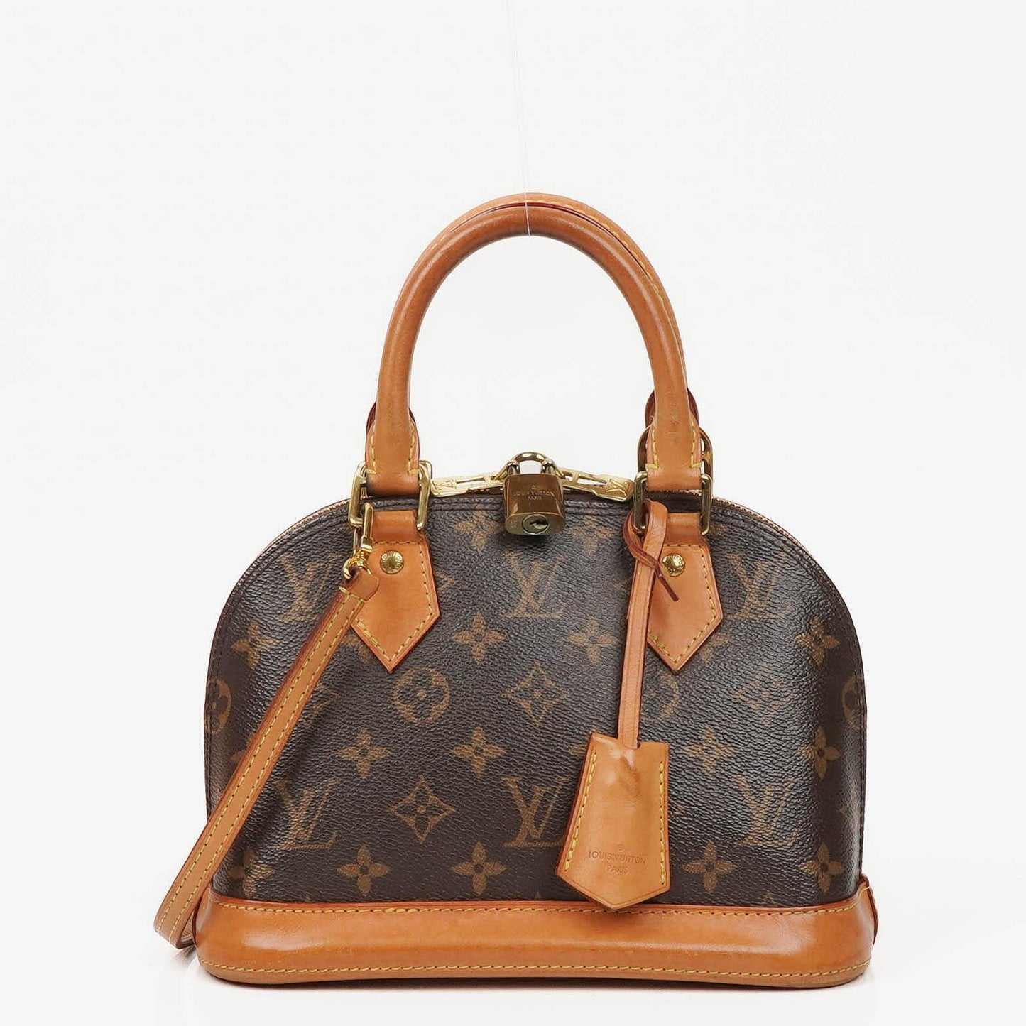Louis Vuitton Alma BB Monogram Canvas Handbag