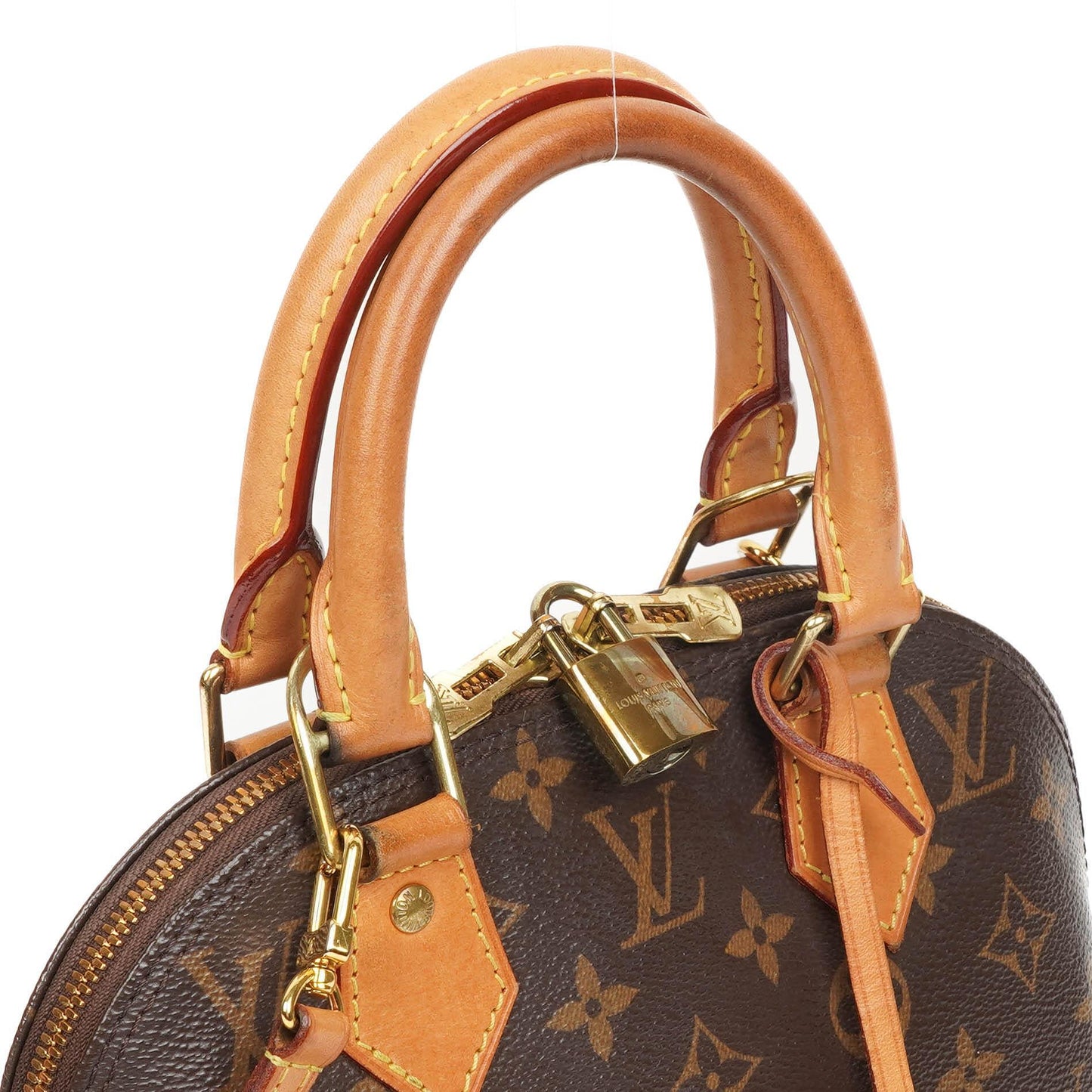 Louis Vuitton Alma BB Monogram Canvas Handbag