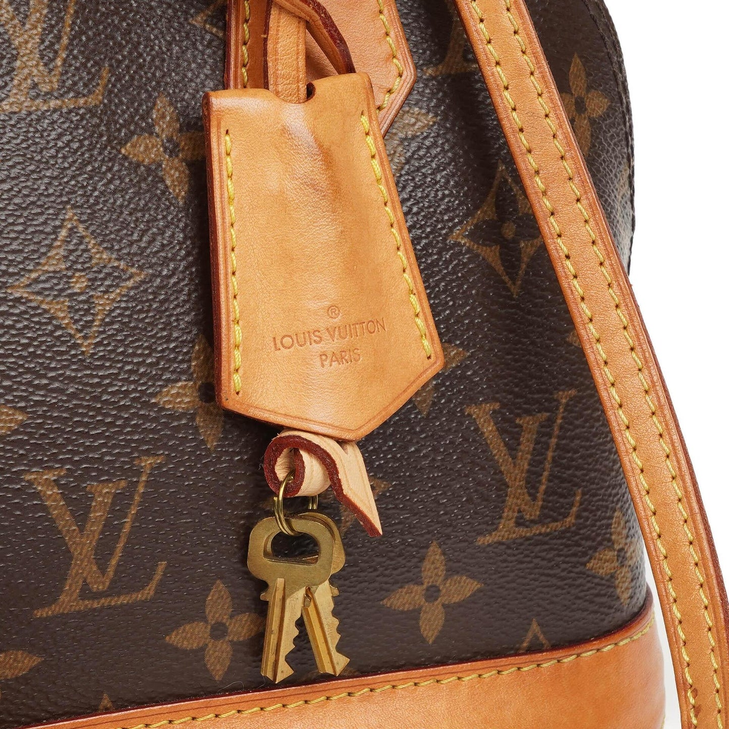 Louis Vuitton Alma BB Monogram Canvas Handbag