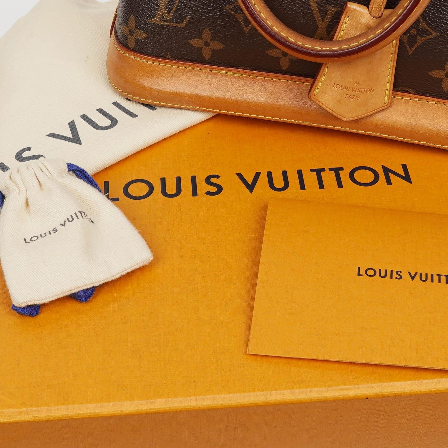 Louis Vuitton Alma BB Monogram Canvas Handbag