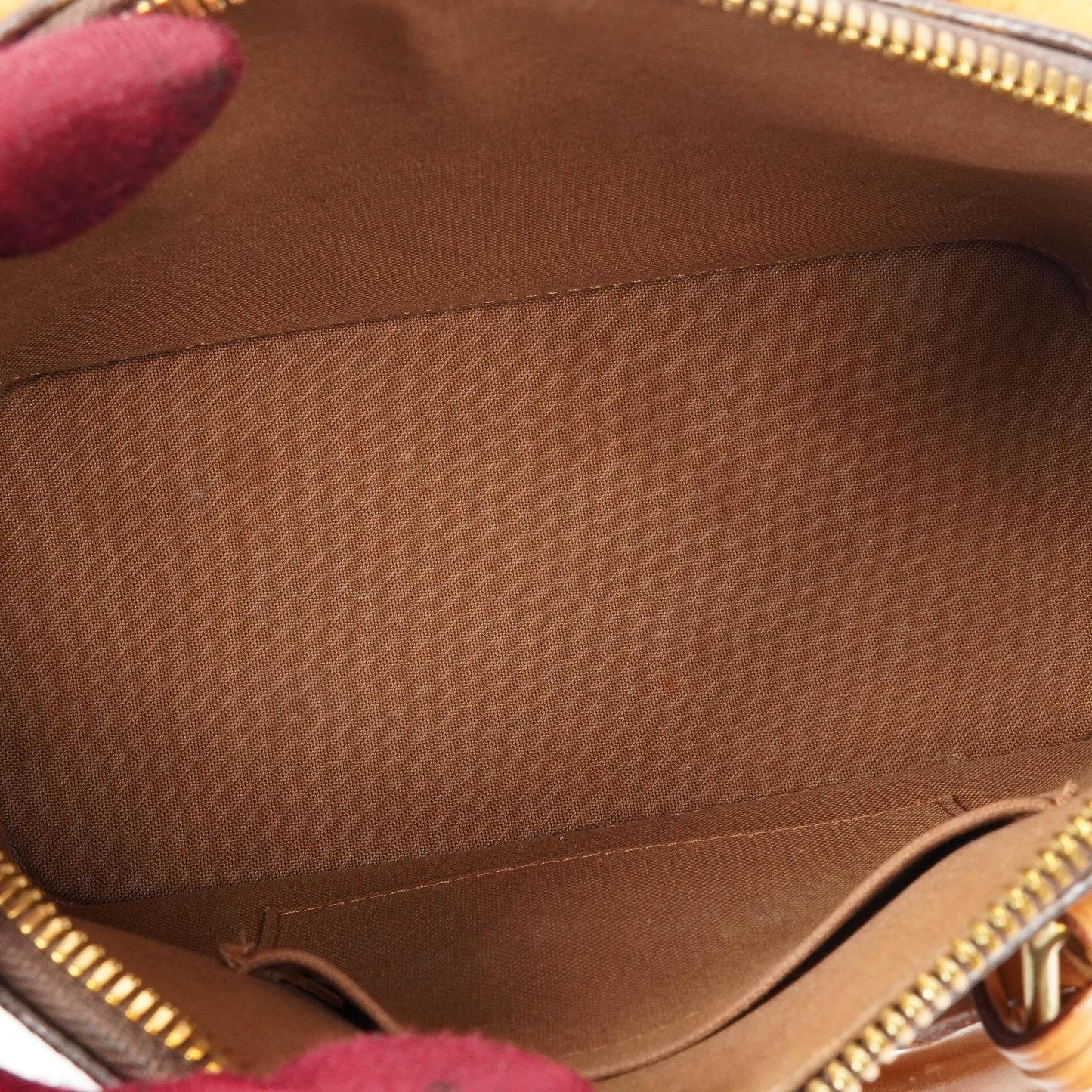 Louis Vuitton Alma BB Monogram Canvas Handbag