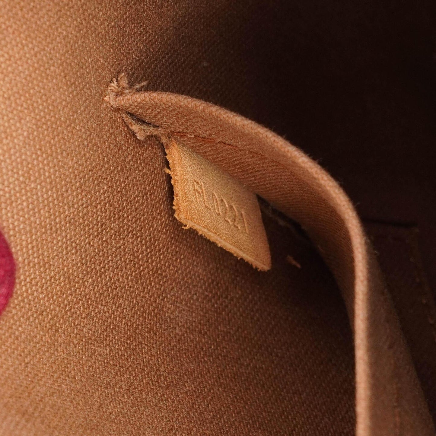 Louis Vuitton Alma BB Monogram Canvas Handbag