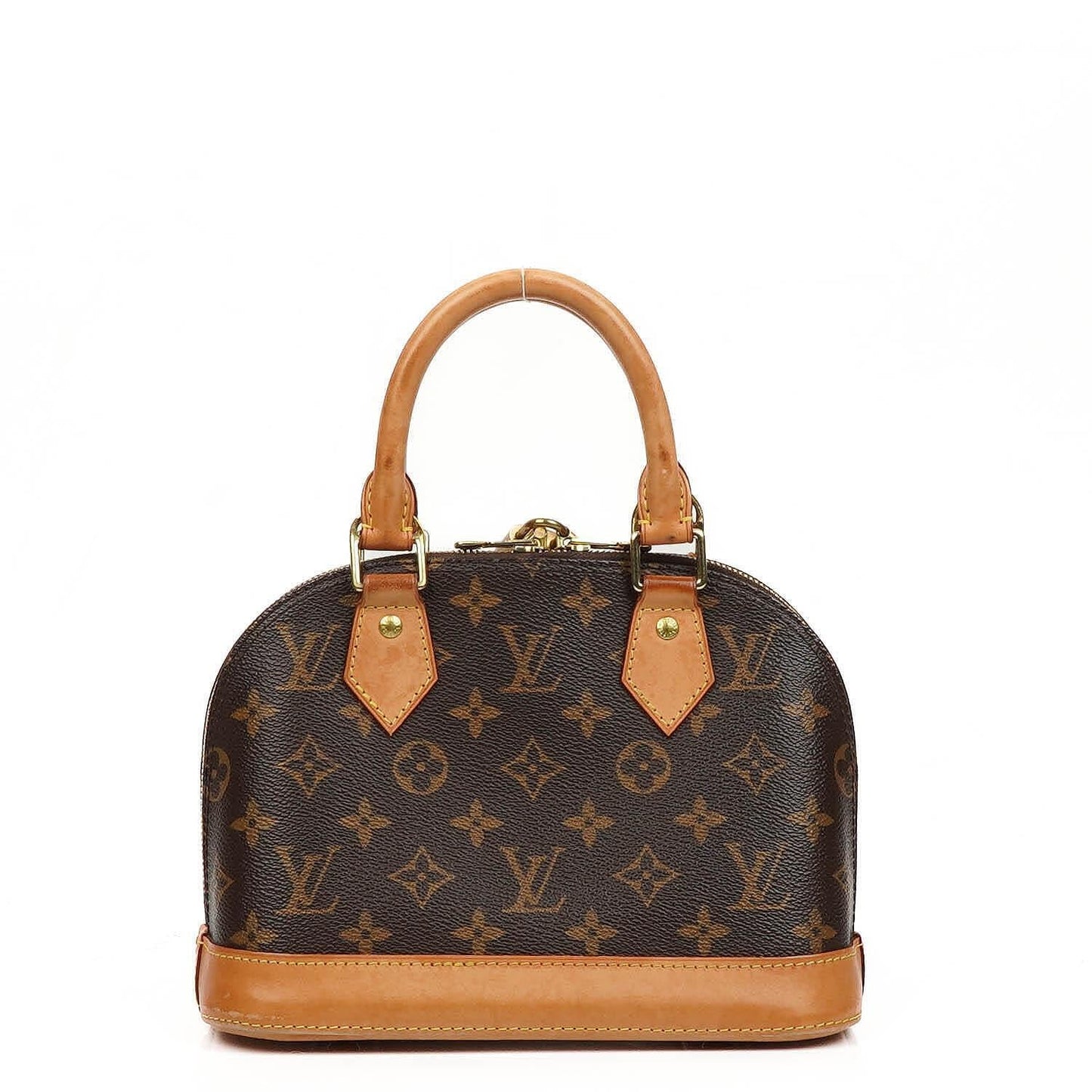 Louis Vuitton Alma BB Monogram Canvas Handbag