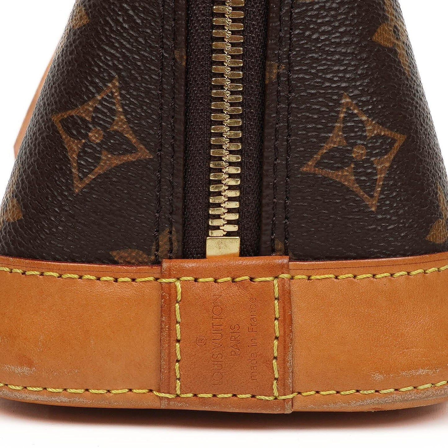 Louis Vuitton Alma BB Monogram Canvas Handbag