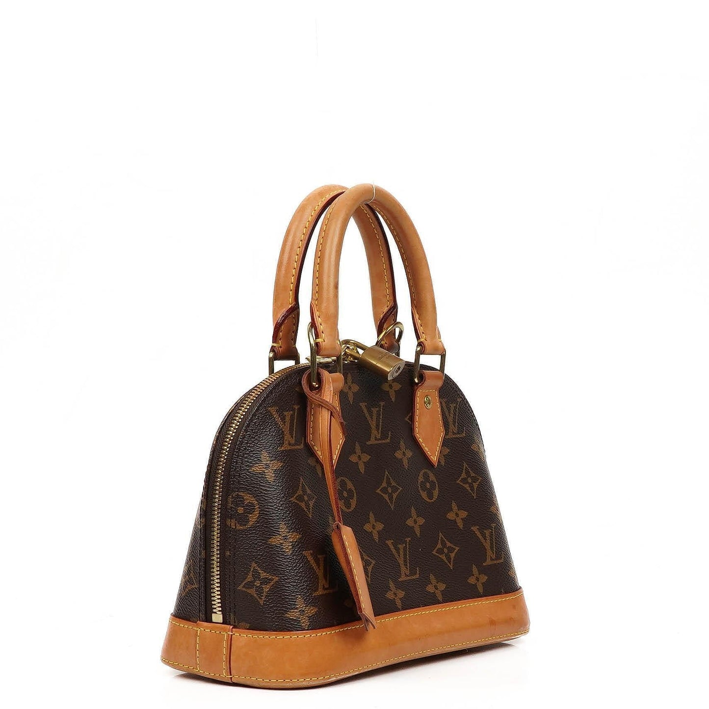 Louis Vuitton Alma BB Monogram Canvas Handbag