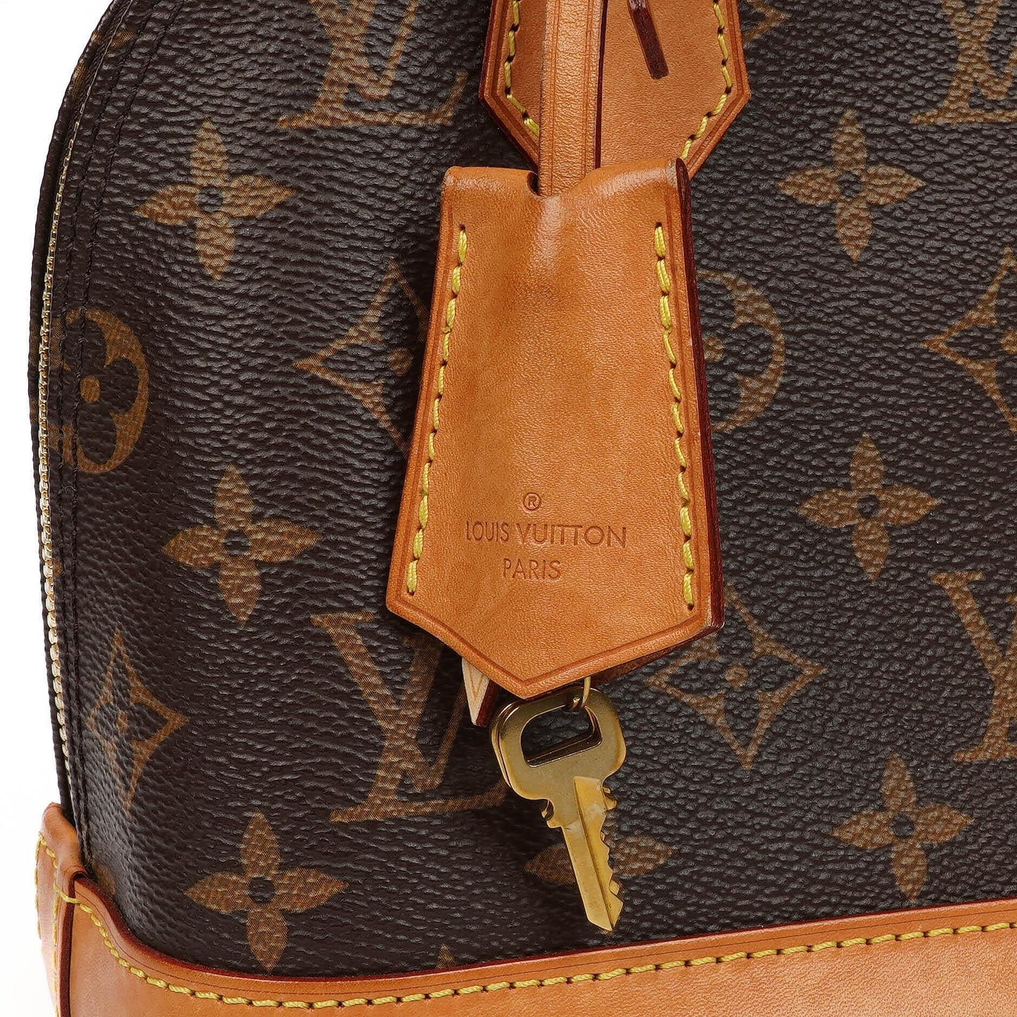 Louis Vuitton Alma BB Monogram Canvas Handbag