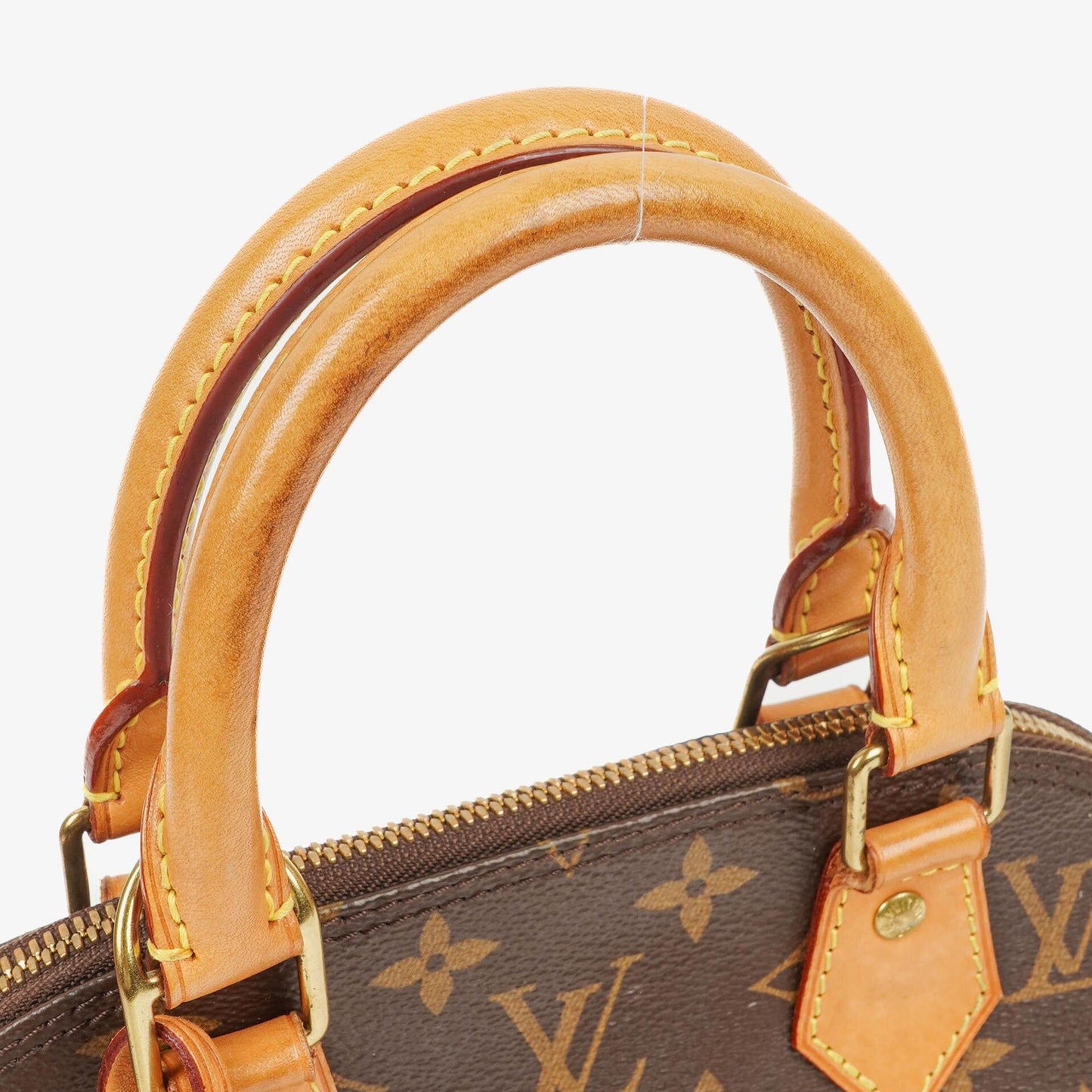 Louis Vuitton Alma BB Monogram Canvas Handbag
