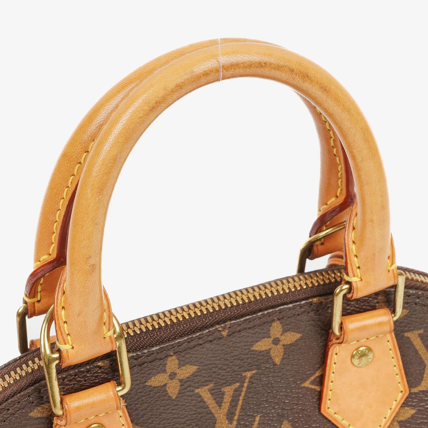 Louis Vuitton Alma BB Monogram Canvas Handbag