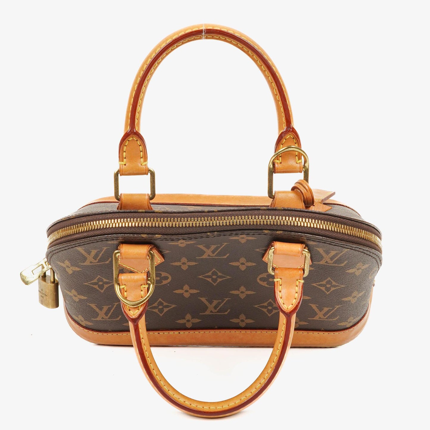 Louis Vuitton Alma BB Monogram Canvas Handbag