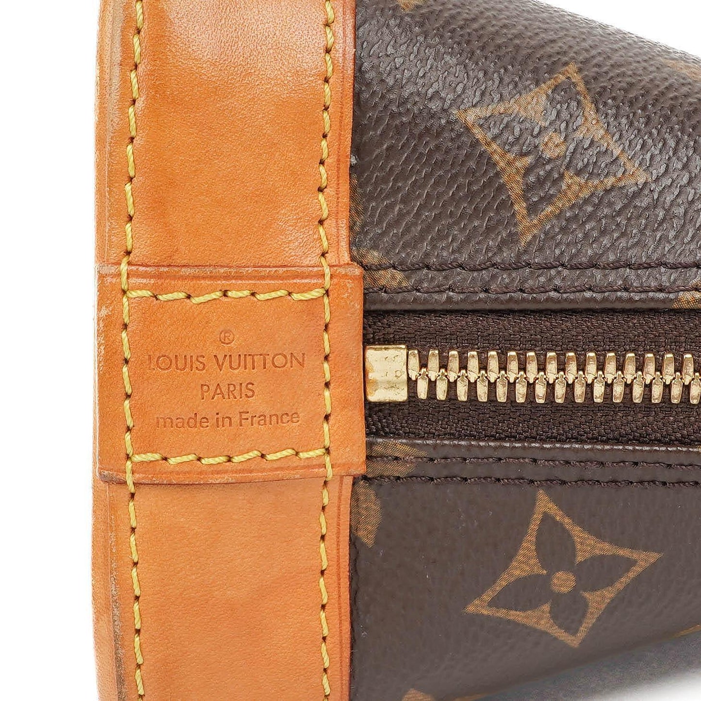 Louis Vuitton Alma BB Monogram Canvas Handbag